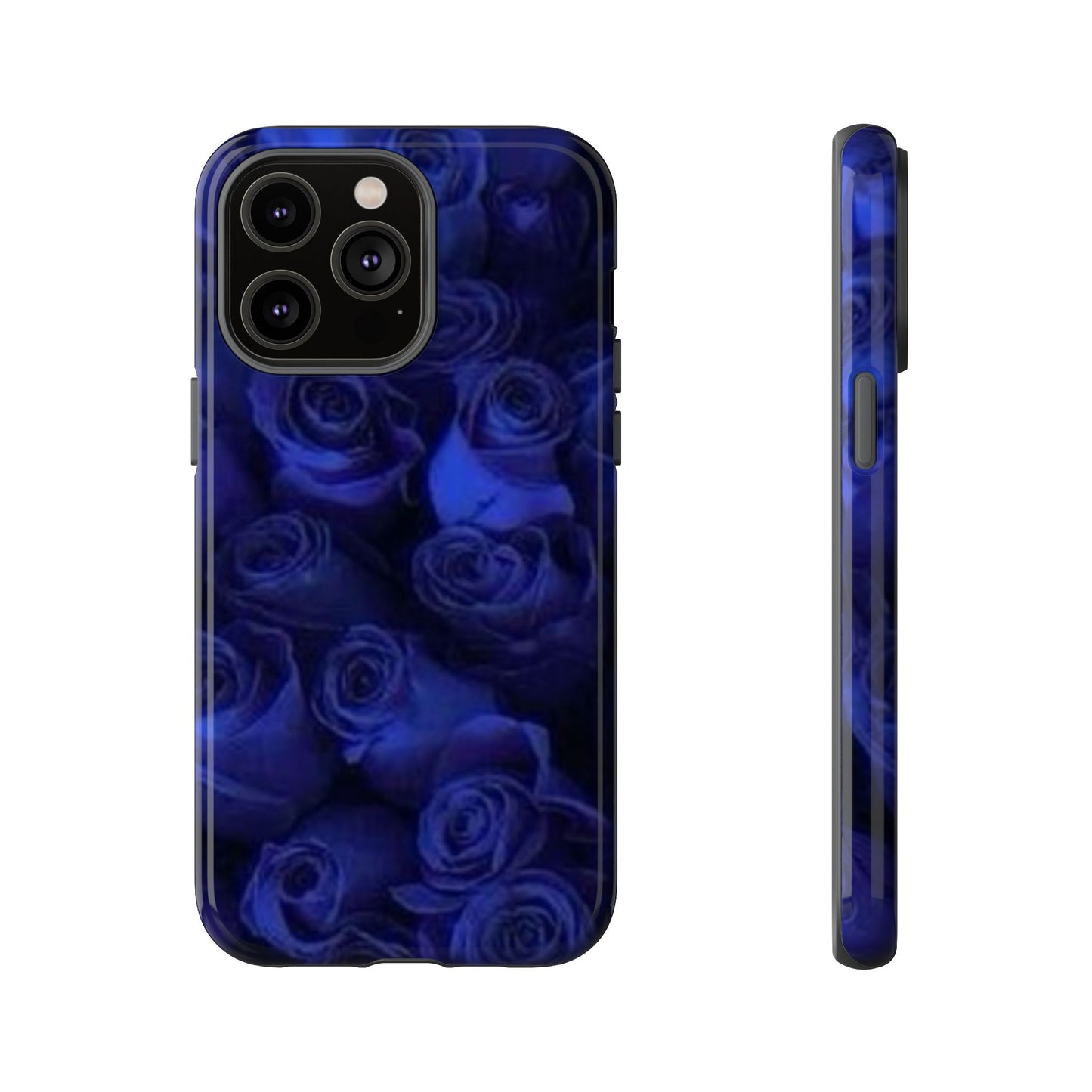 Dark Blue Roses Tough Phone Case