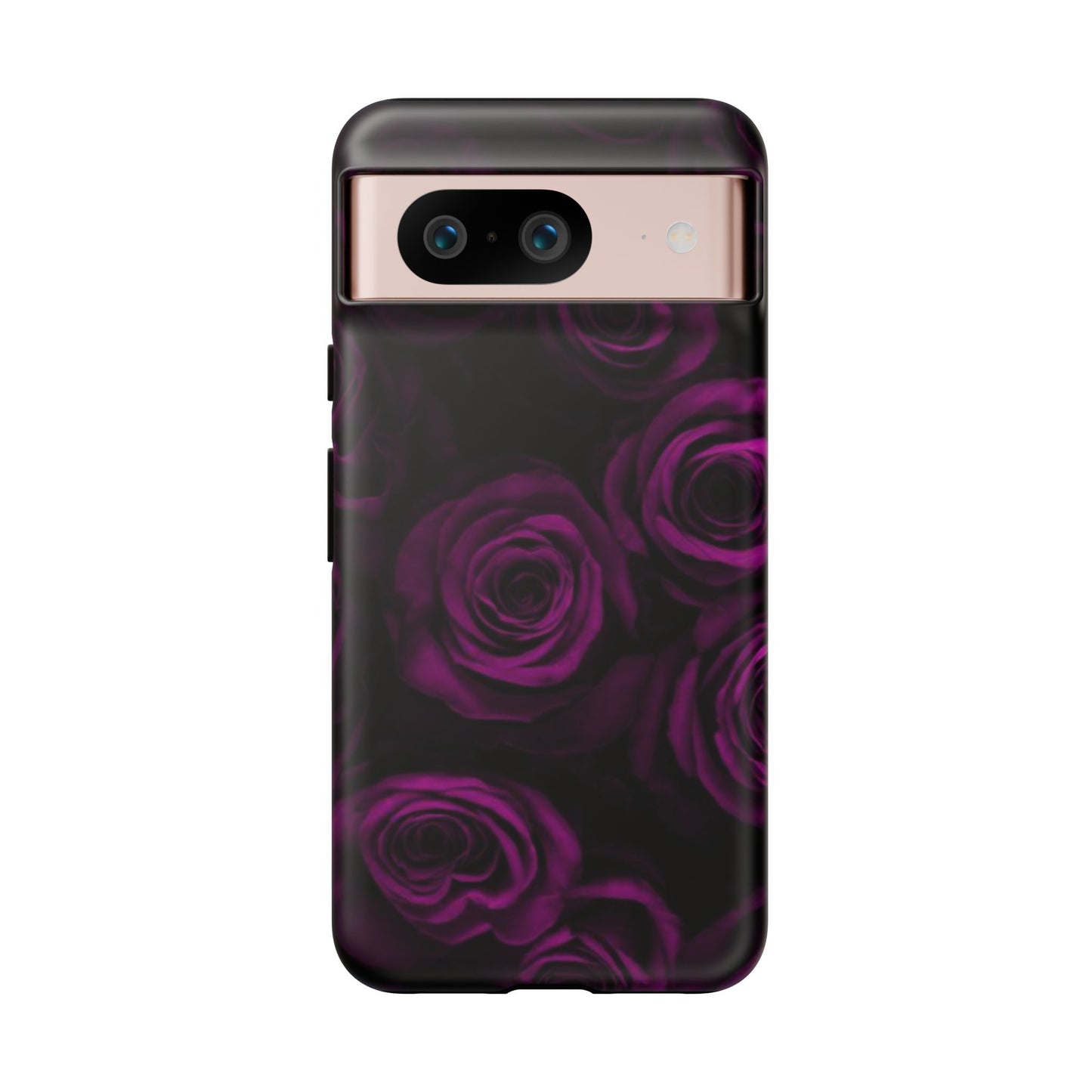 Dark Purple Roses Phone Tough Case