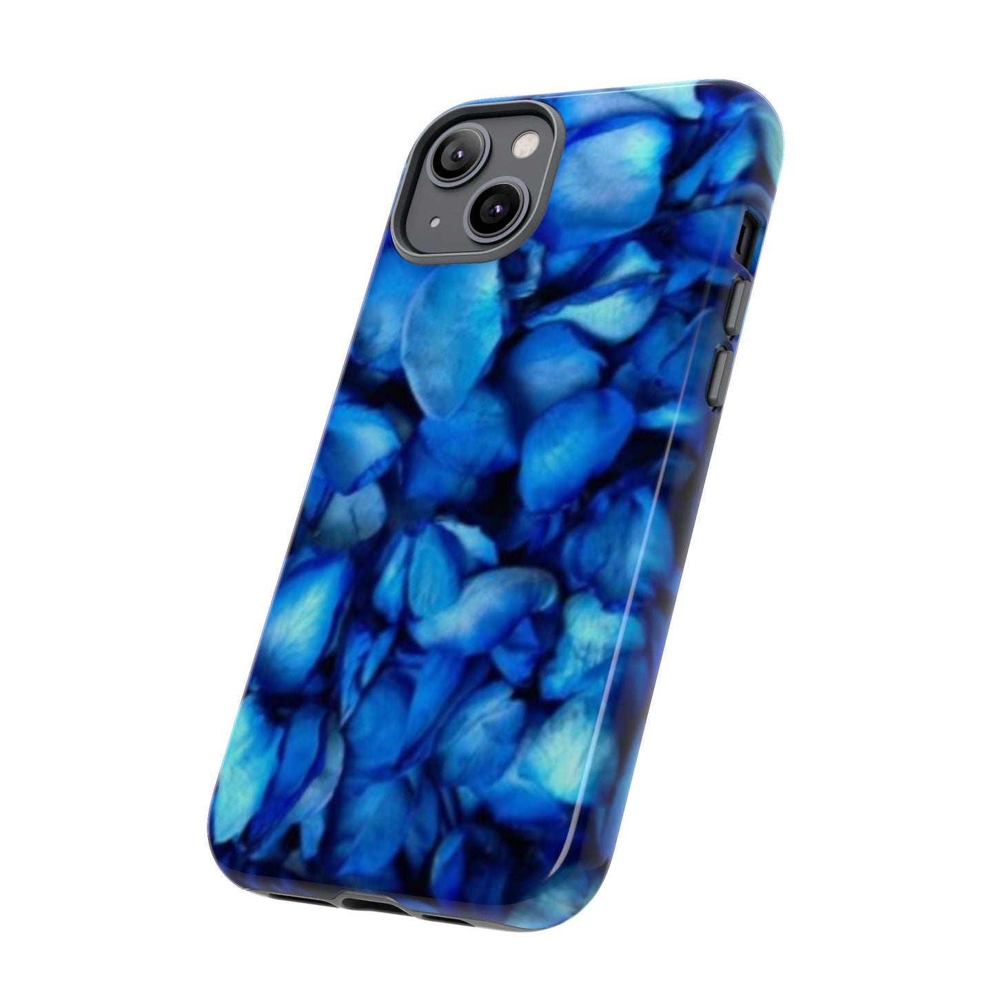 Blue Petals Tough Phone Case