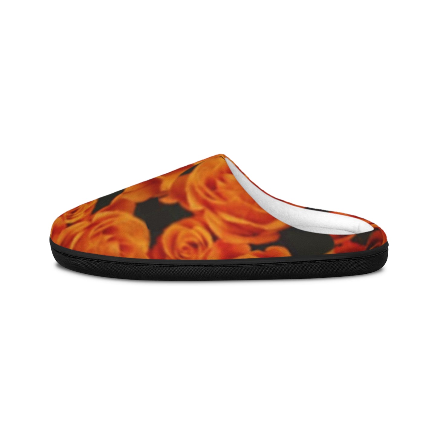 Orange Roses Slippers
