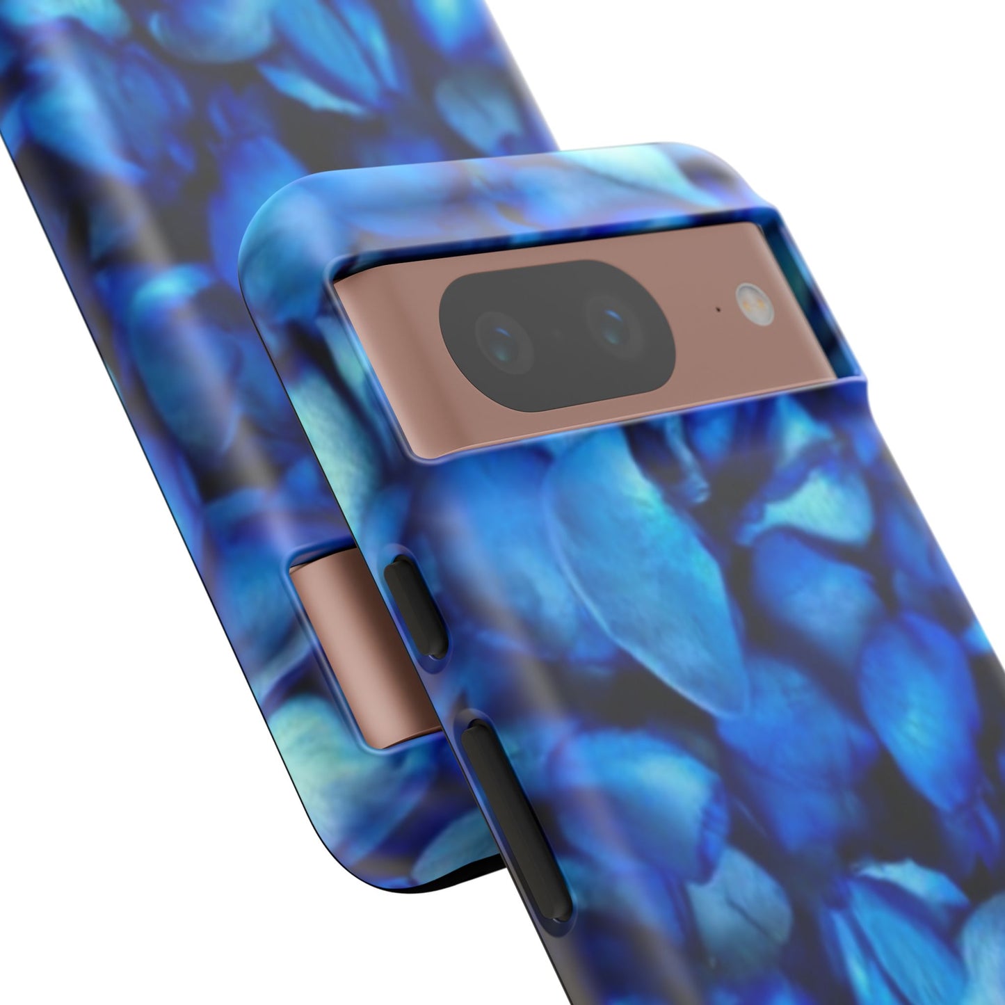 Blue Petals Tough Phone Case