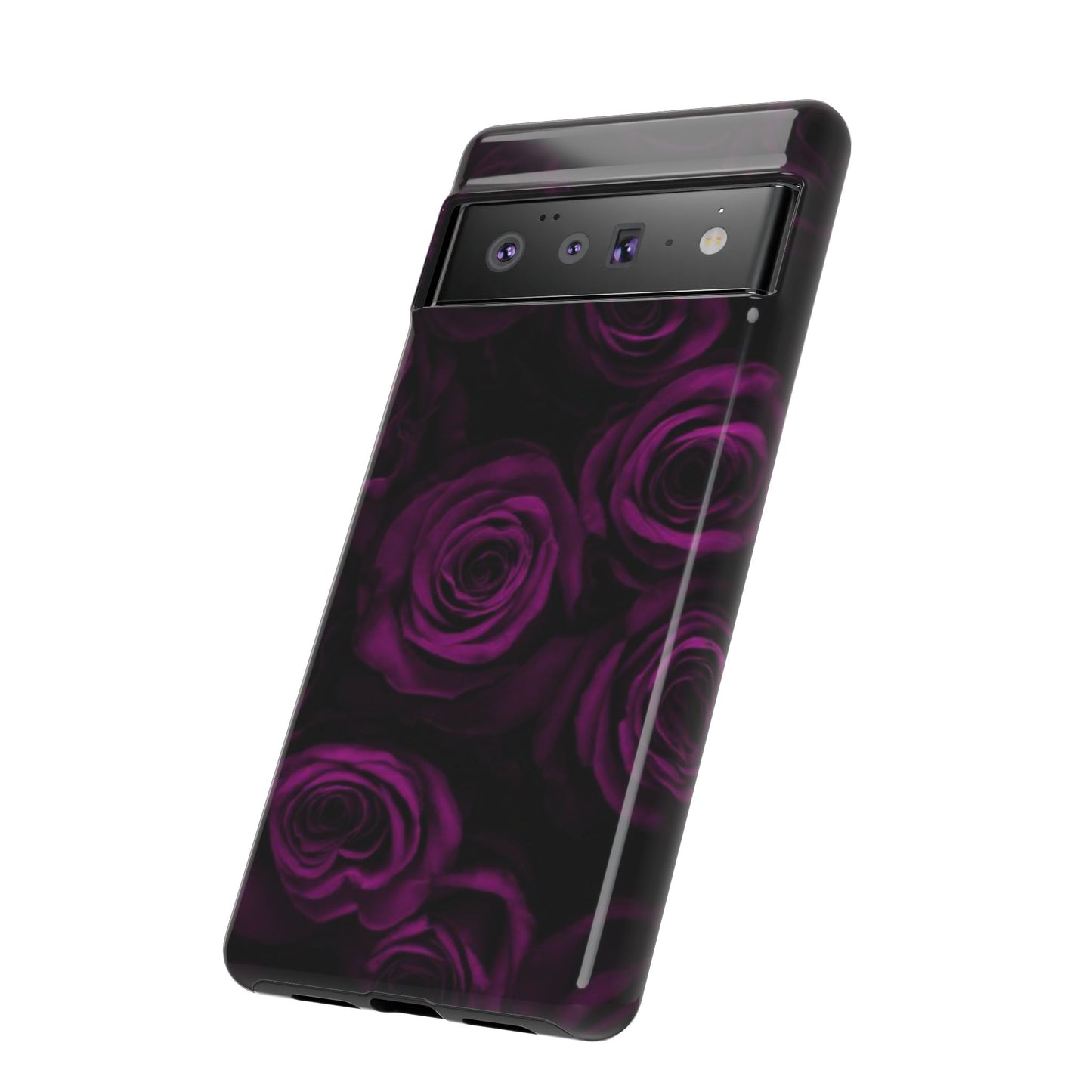 Dark Purple Roses Phone Tough Case