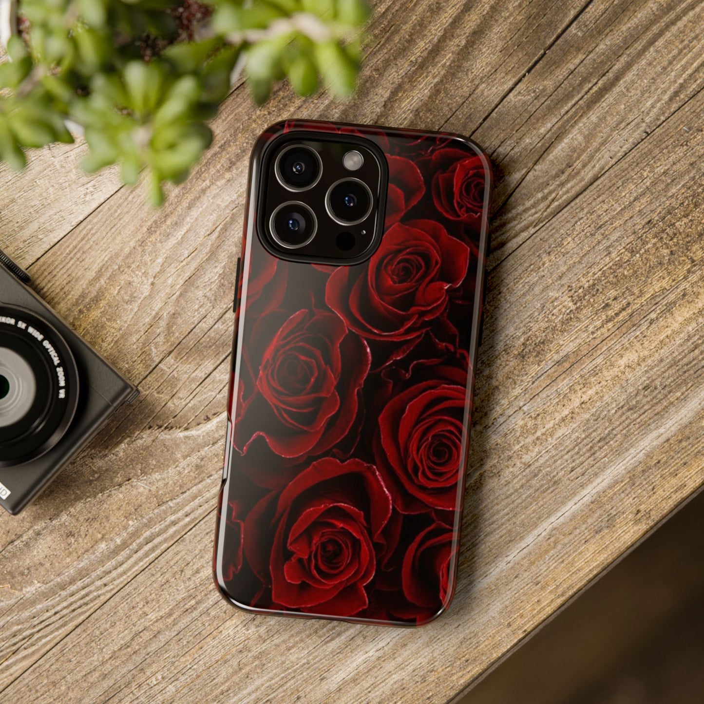 Red Roses Tough Phone Case