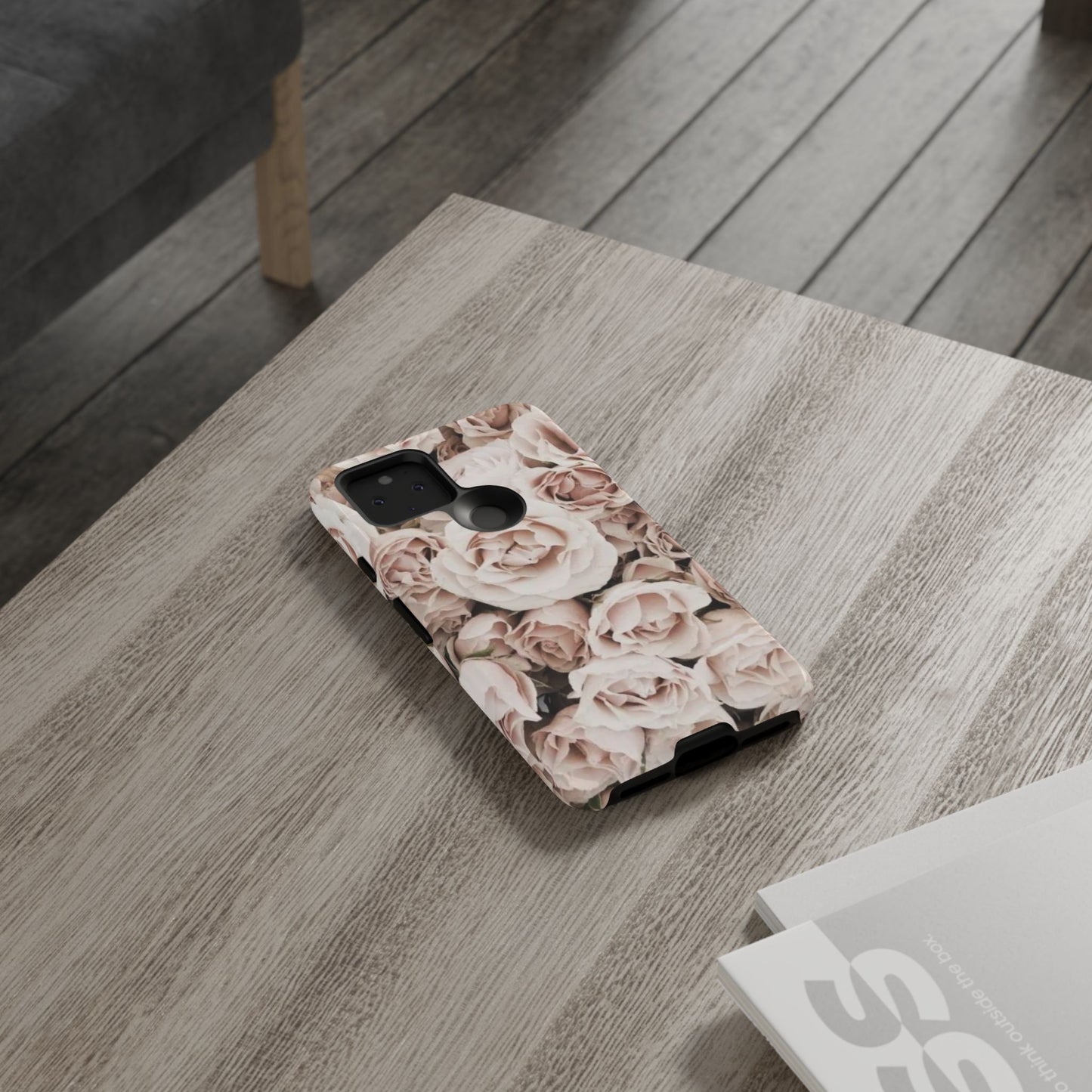 Light Pink Roses Tough Phone Case