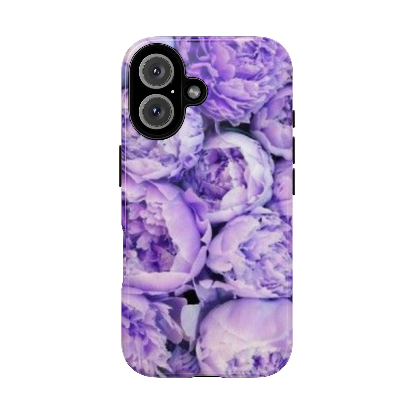 Purple Peony Tough Phone Case
