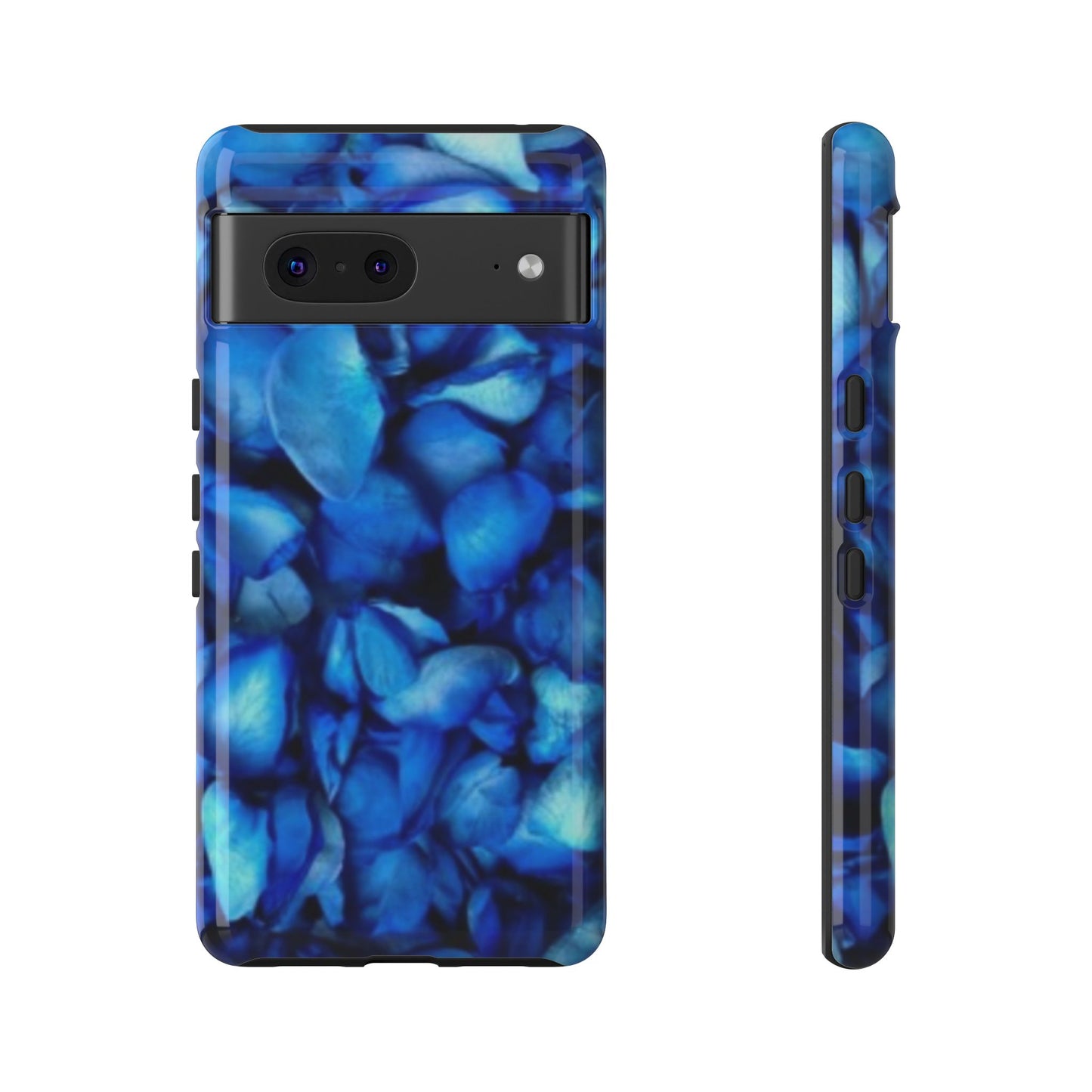 Blue Petals Tough Phone Case