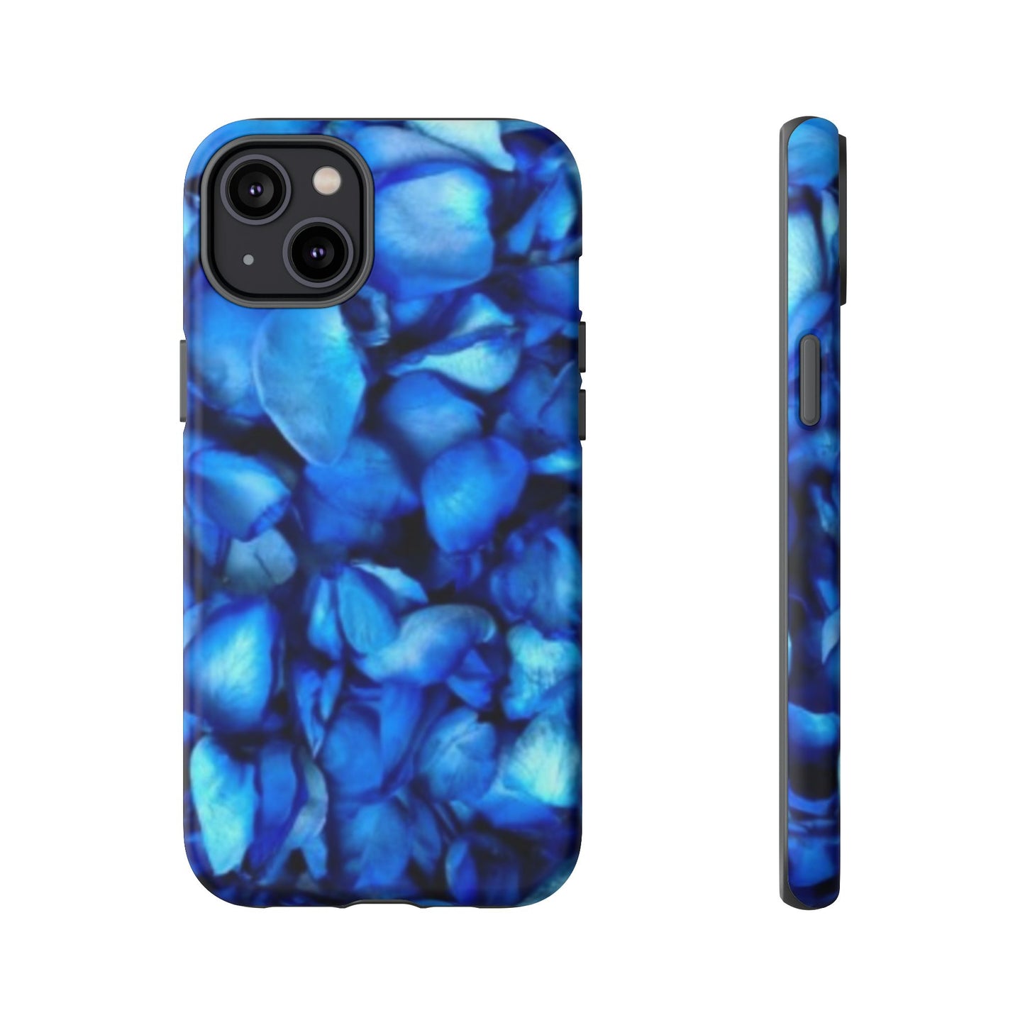 Blue Petals Tough Phone Case