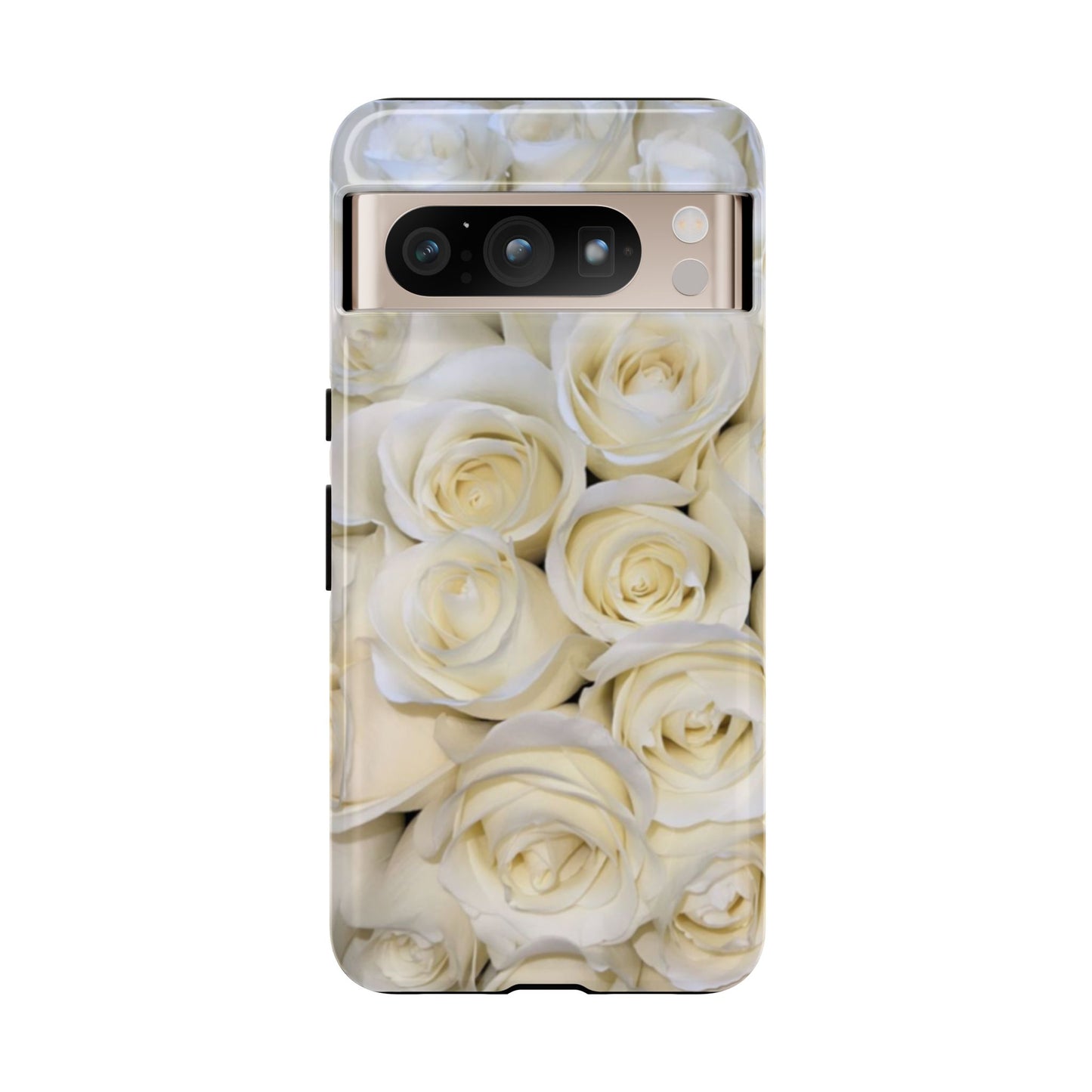 White Roses Tough Phone Case