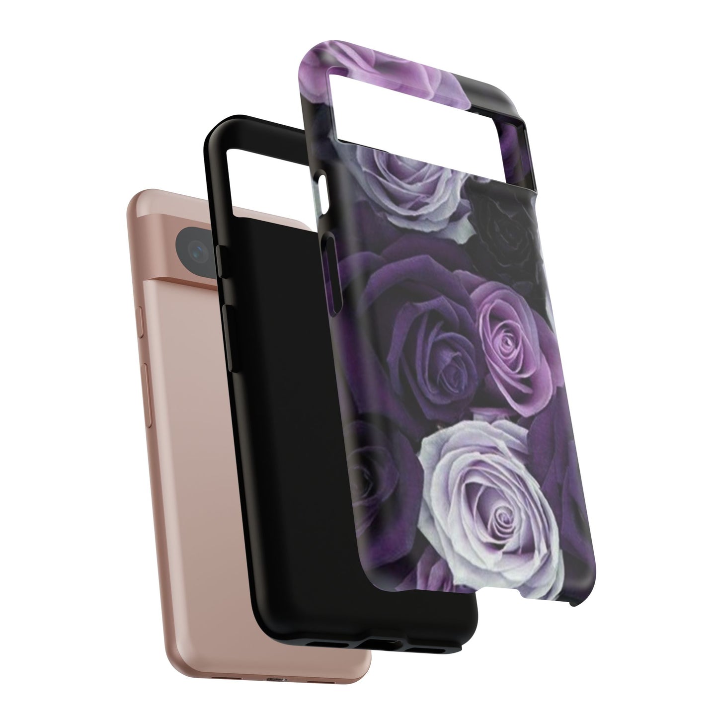 Purple Roses Tough Phone Case
