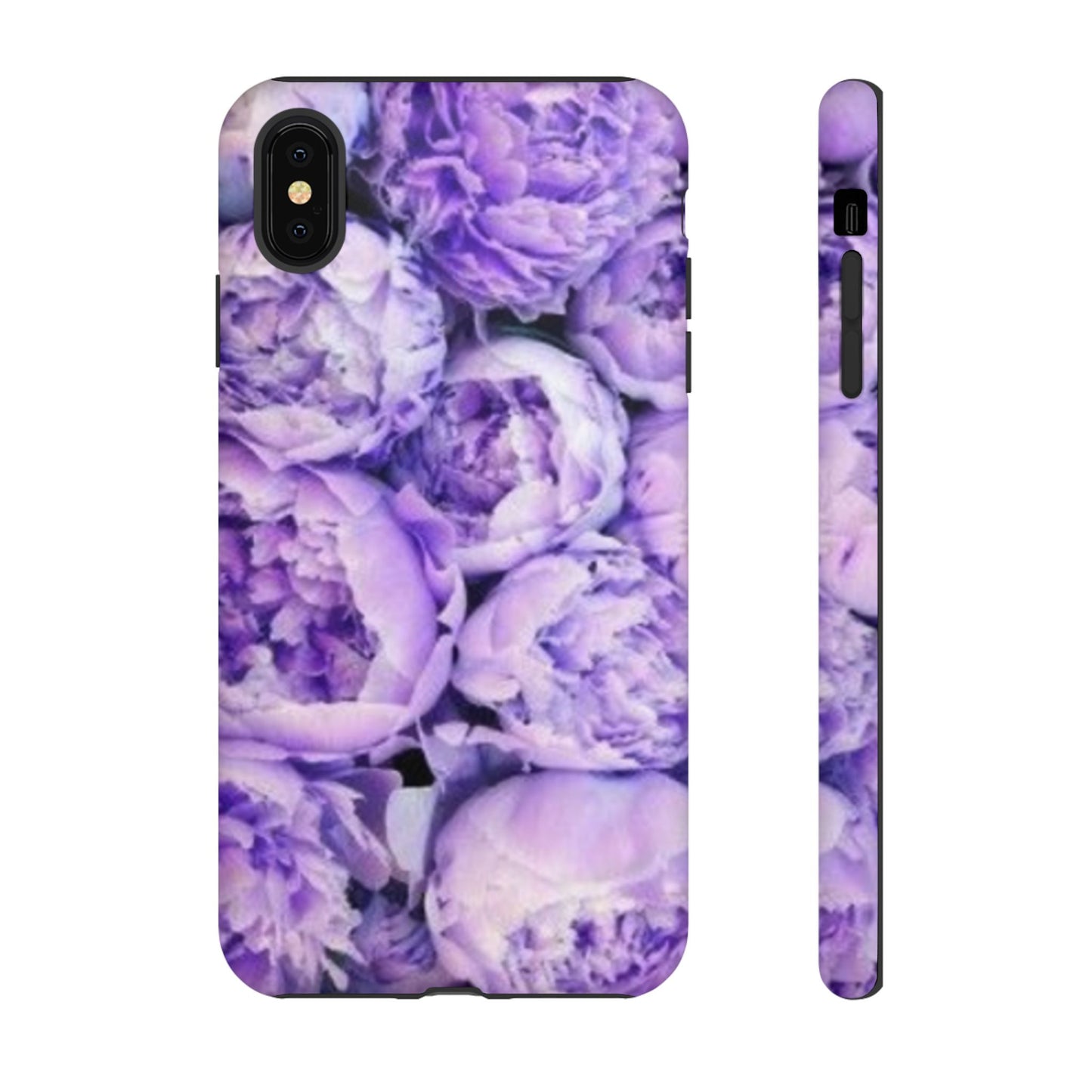 Purple Peony Tough Phone Case
