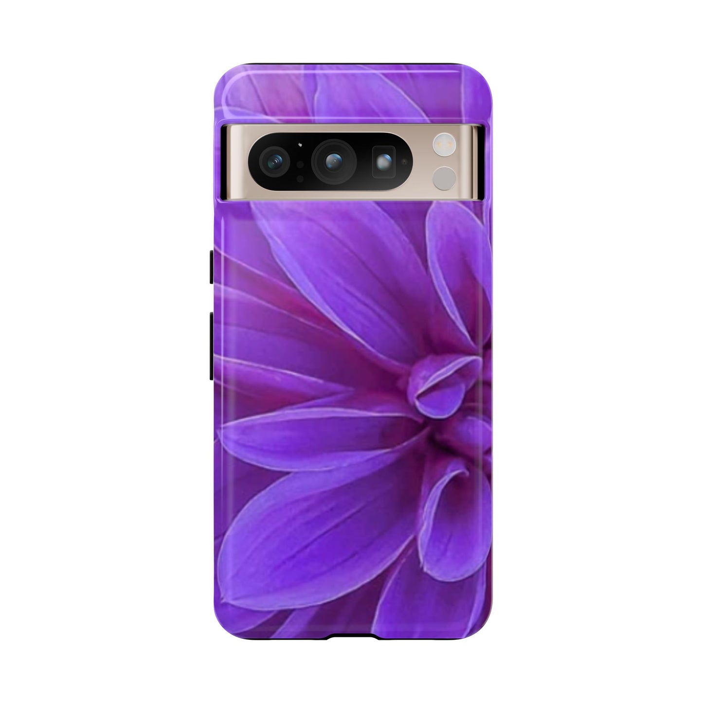 Purple Dahlia Tough Phone Case
