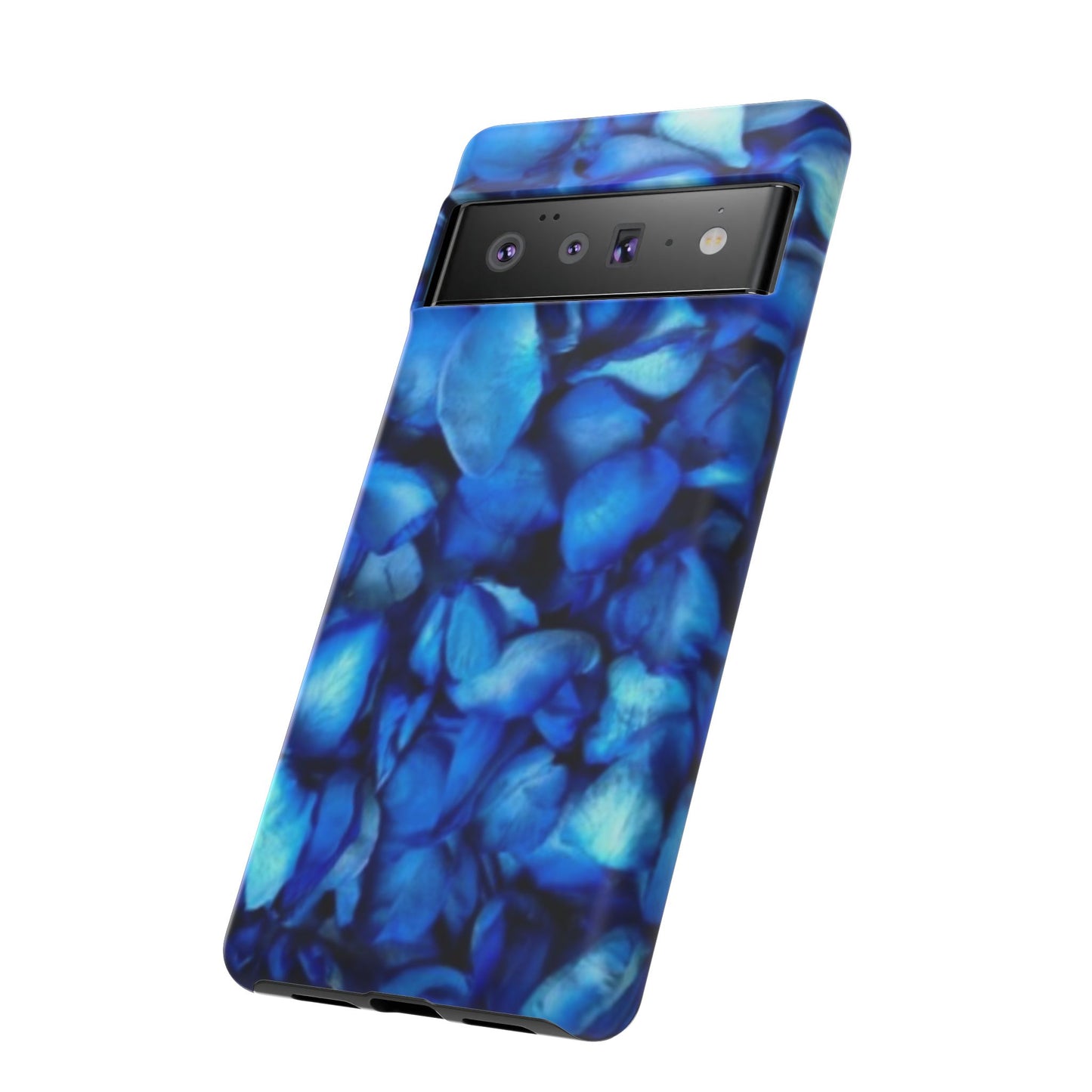 Blue Petals Tough Phone Case