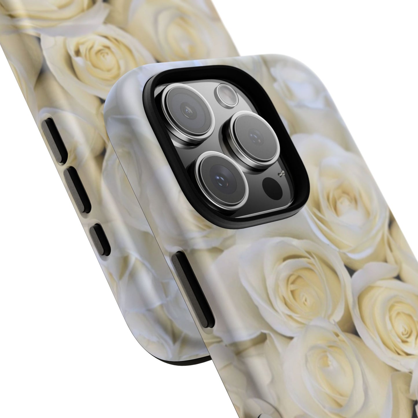 White Roses Tough Phone Case