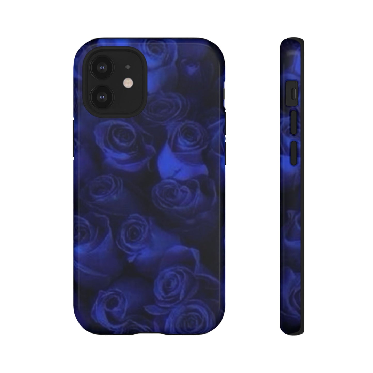 Dark Blue Roses Tough Phone Case