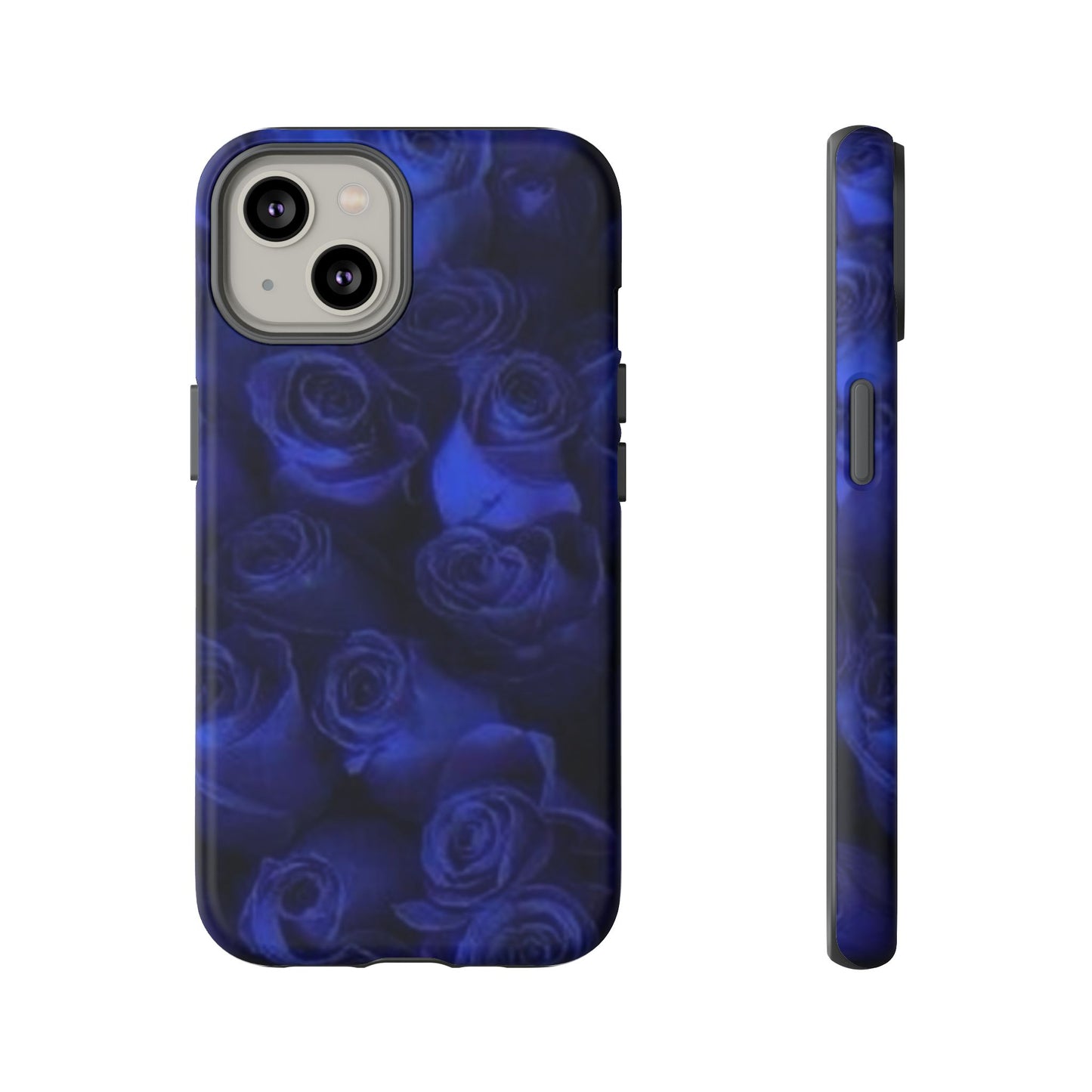 Dark Blue Roses Tough Phone Case