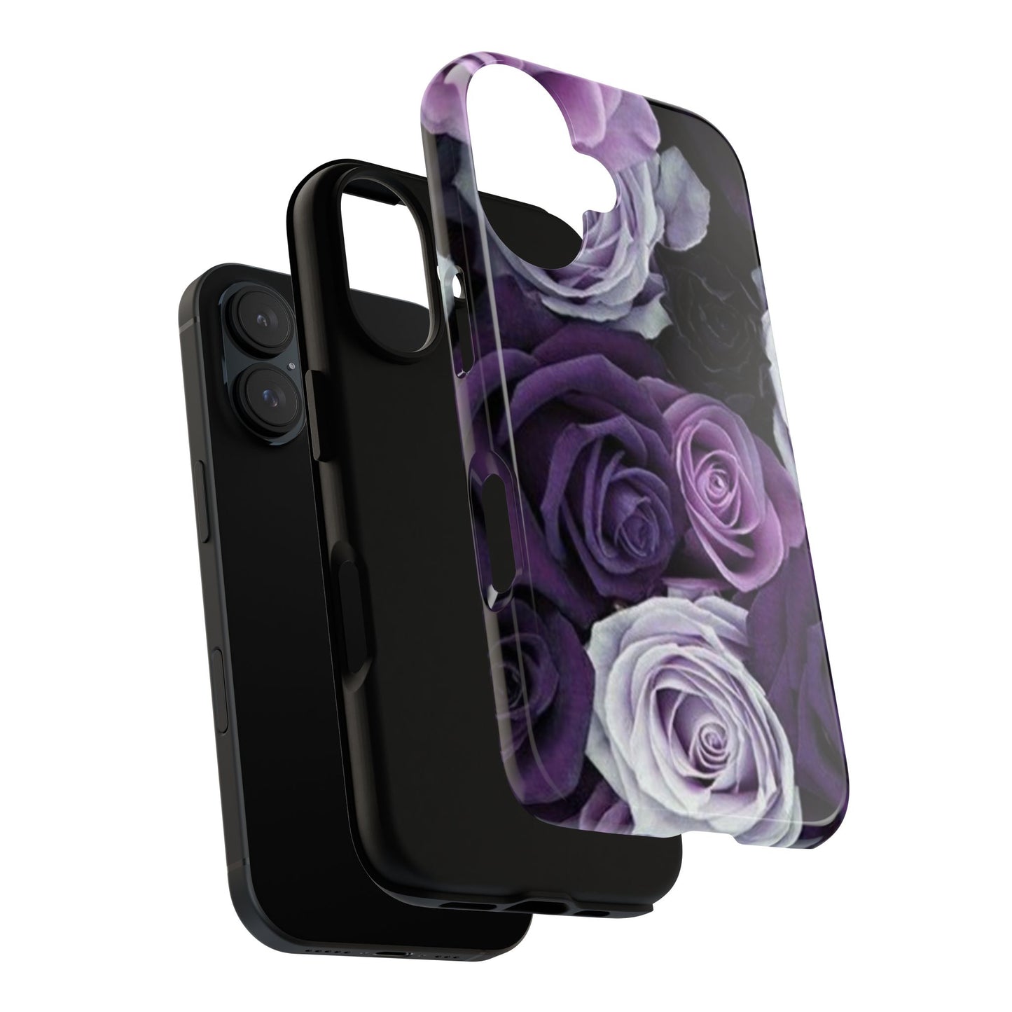 Purple Roses Tough Phone Case