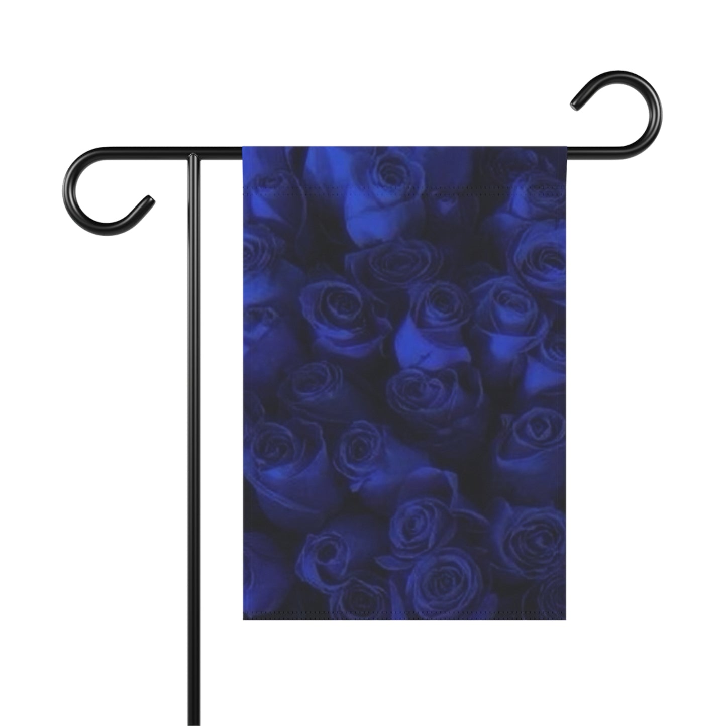 Dark Blue Roses Garden & House Banner