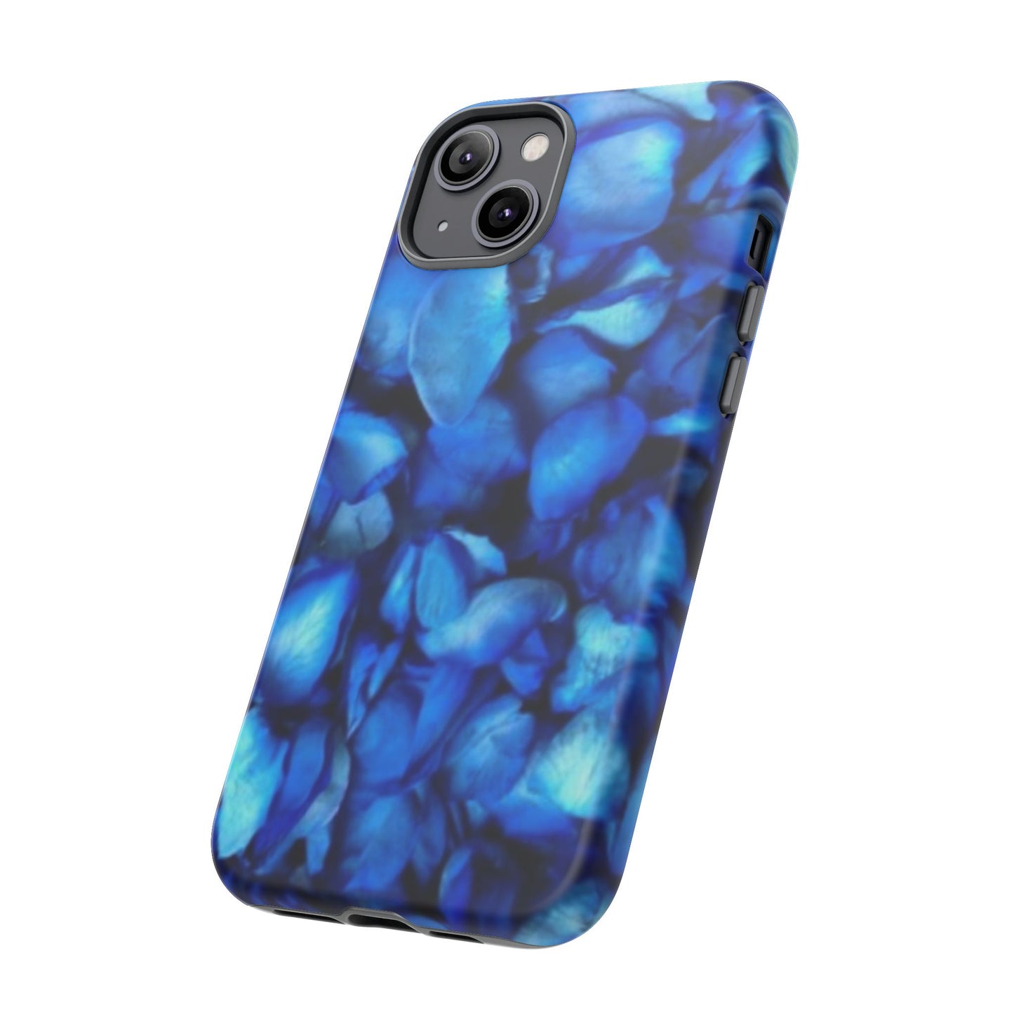 Blue Petals Tough Phone Case