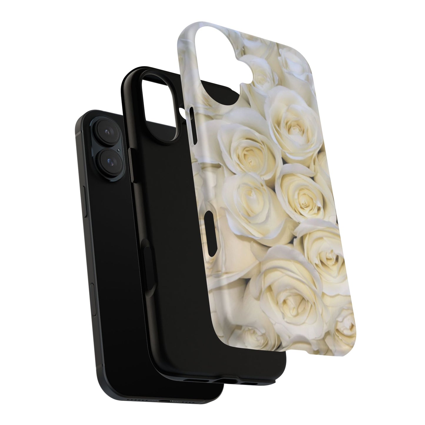 White Roses Tough Phone Case