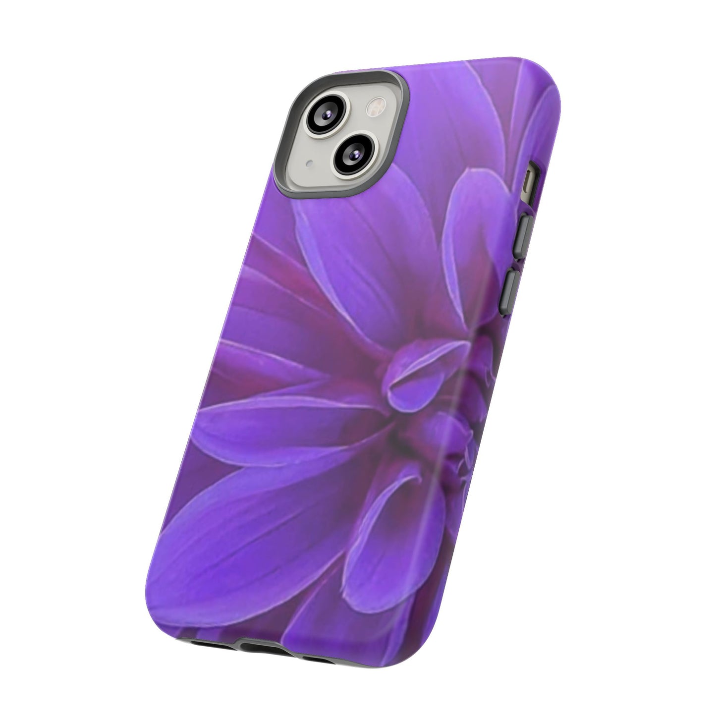 Purple Dahlia Tough Phone Case