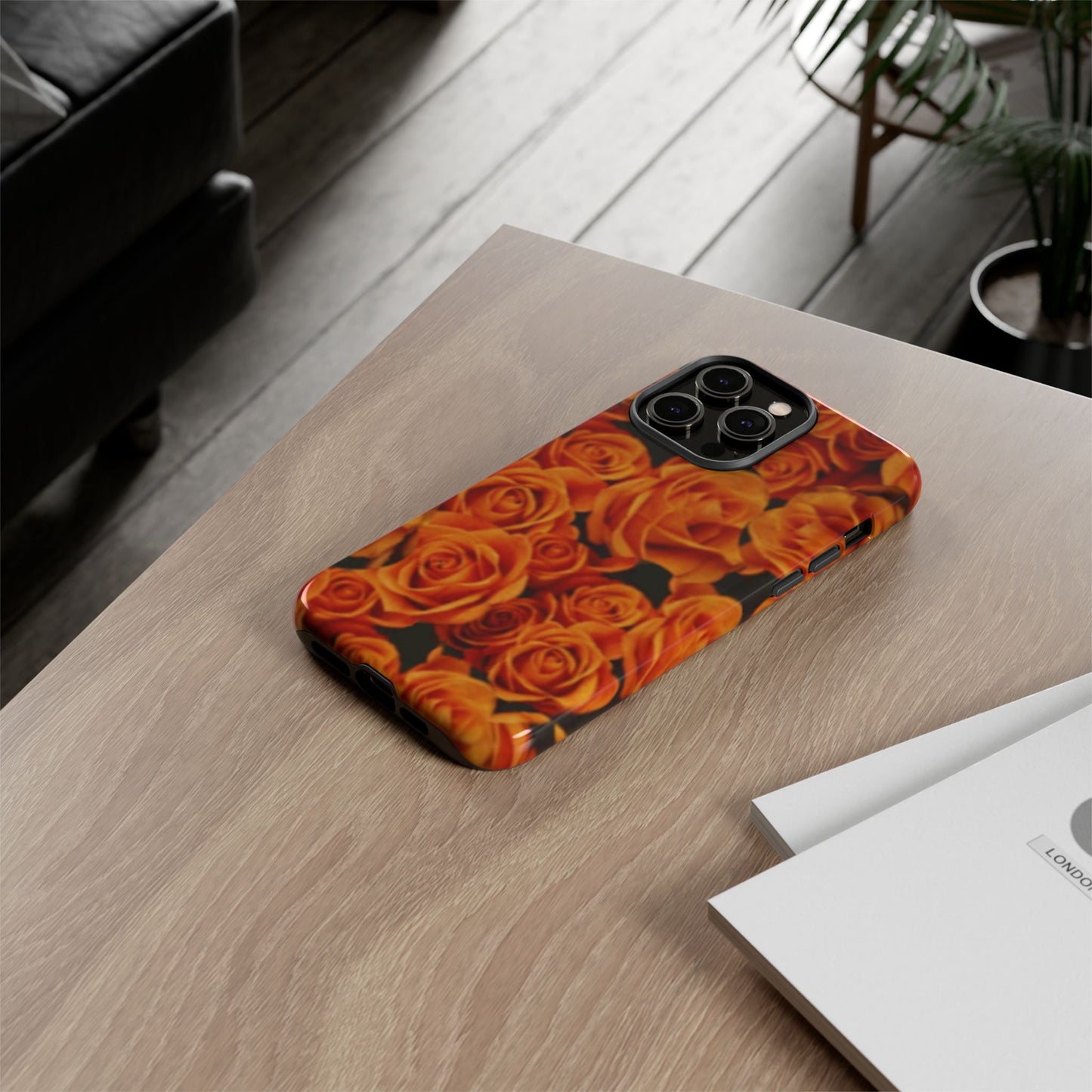 Orange Roses Phone Tough Case