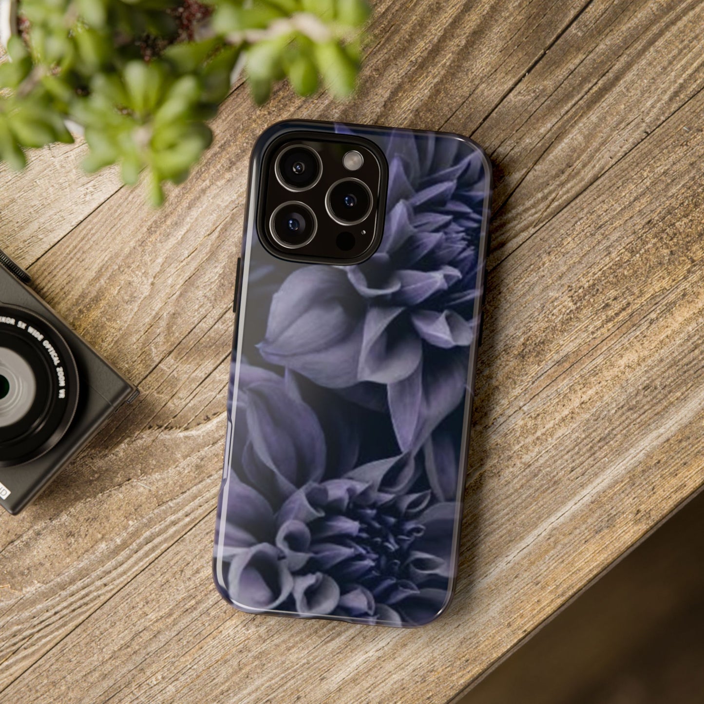 Blue Dahlia Phone Tough Case