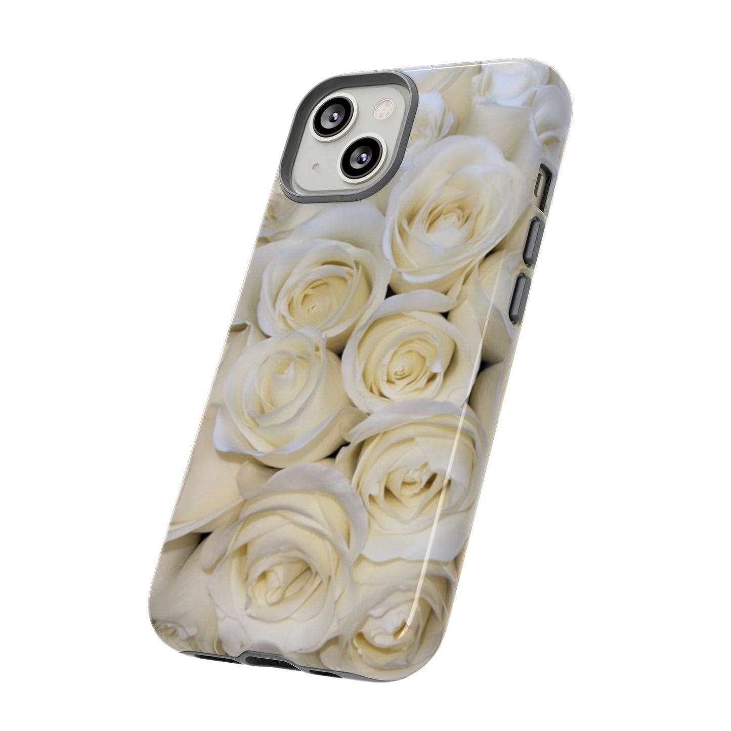White Roses Tough Phone Case