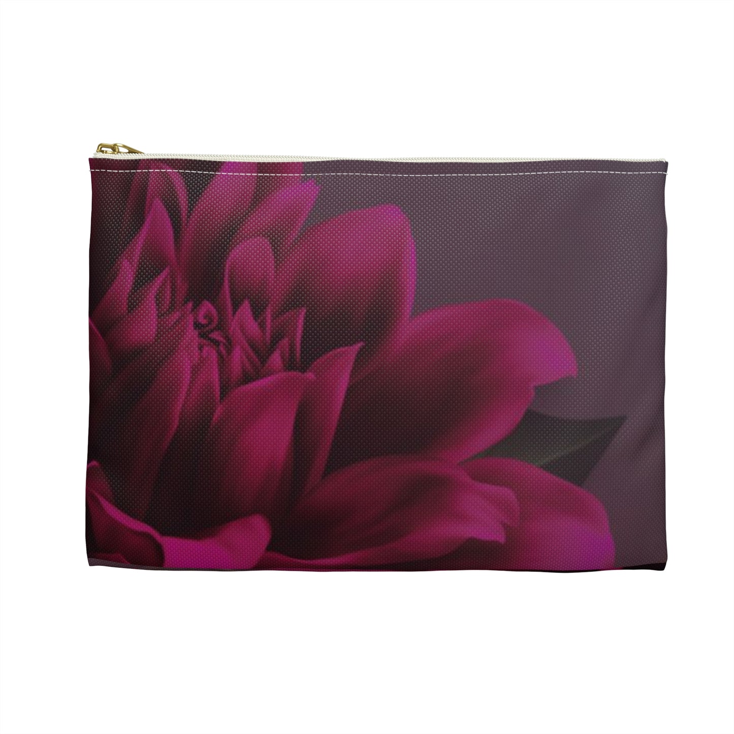 Magenta Dahlia Accessory Pouch