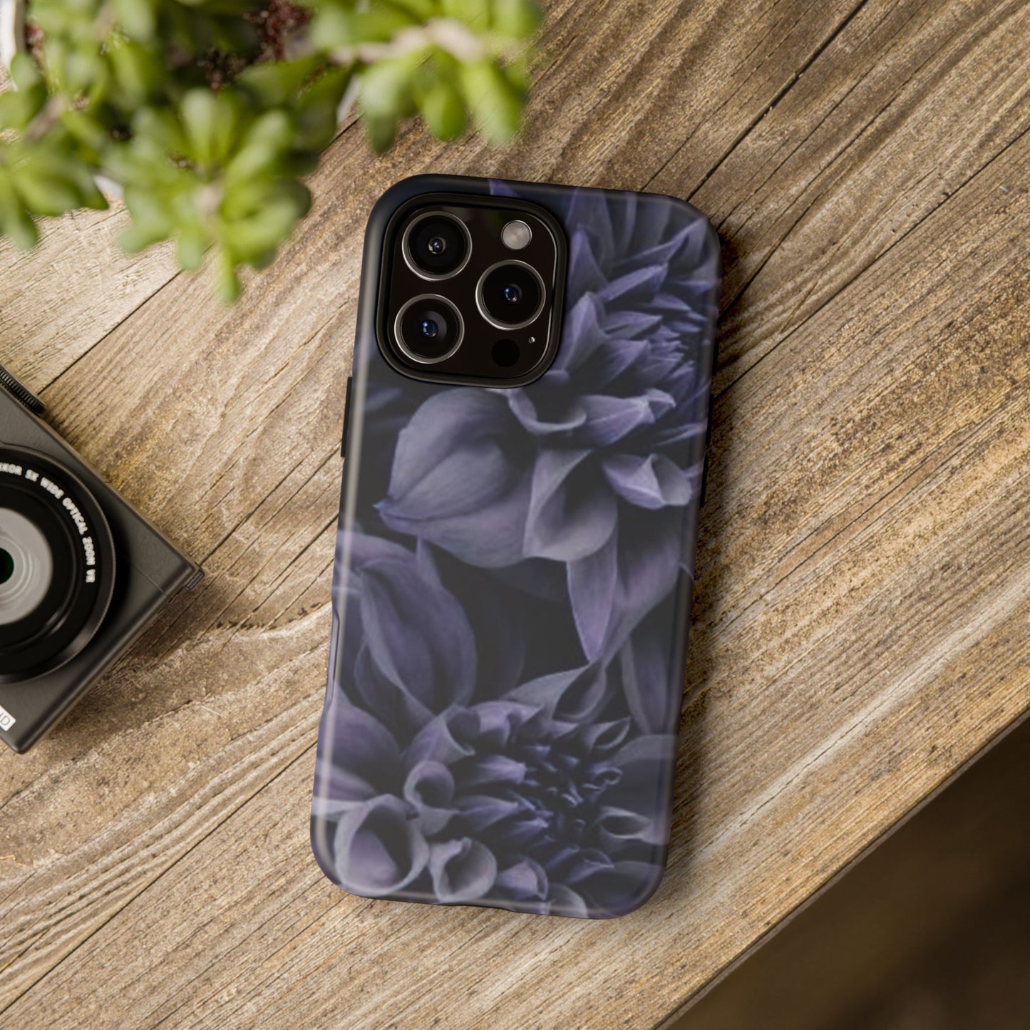 Blue Dahlia Phone Tough Case