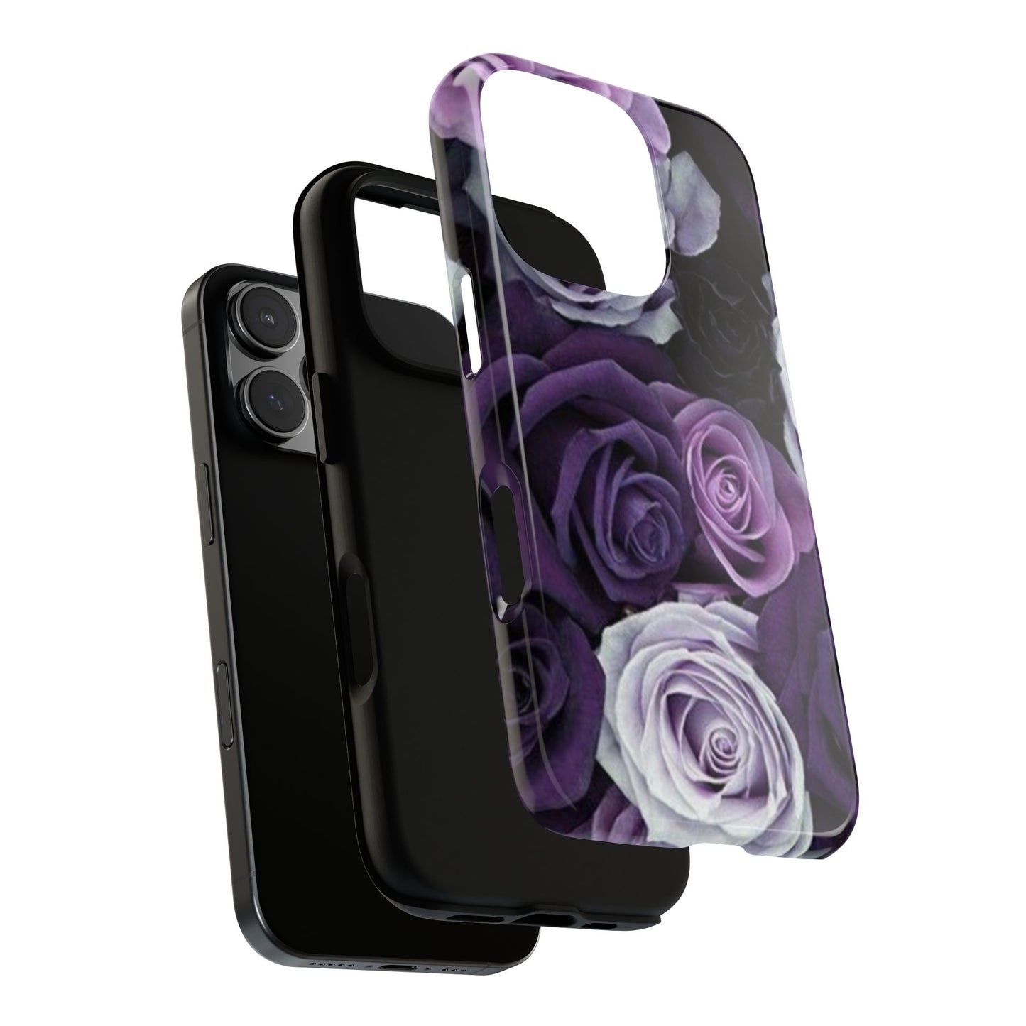Purple Roses Tough Phone Case