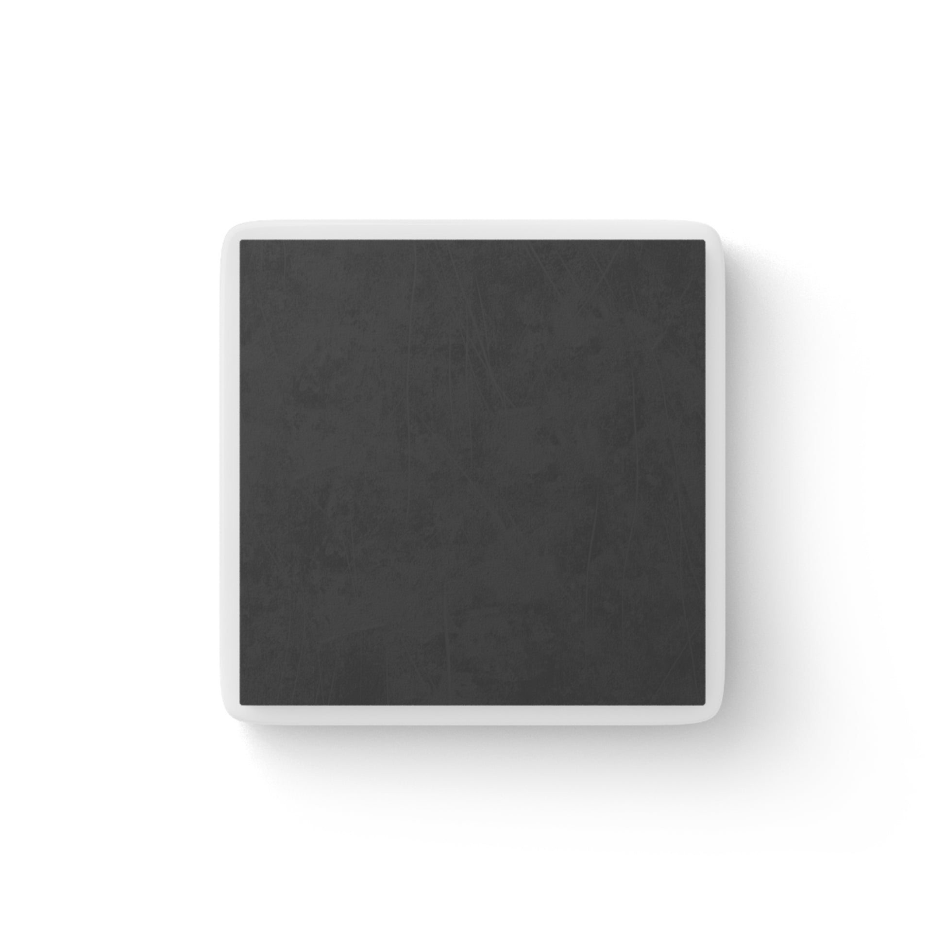Black & White Floral Square Magnet – Floral Square Magnets