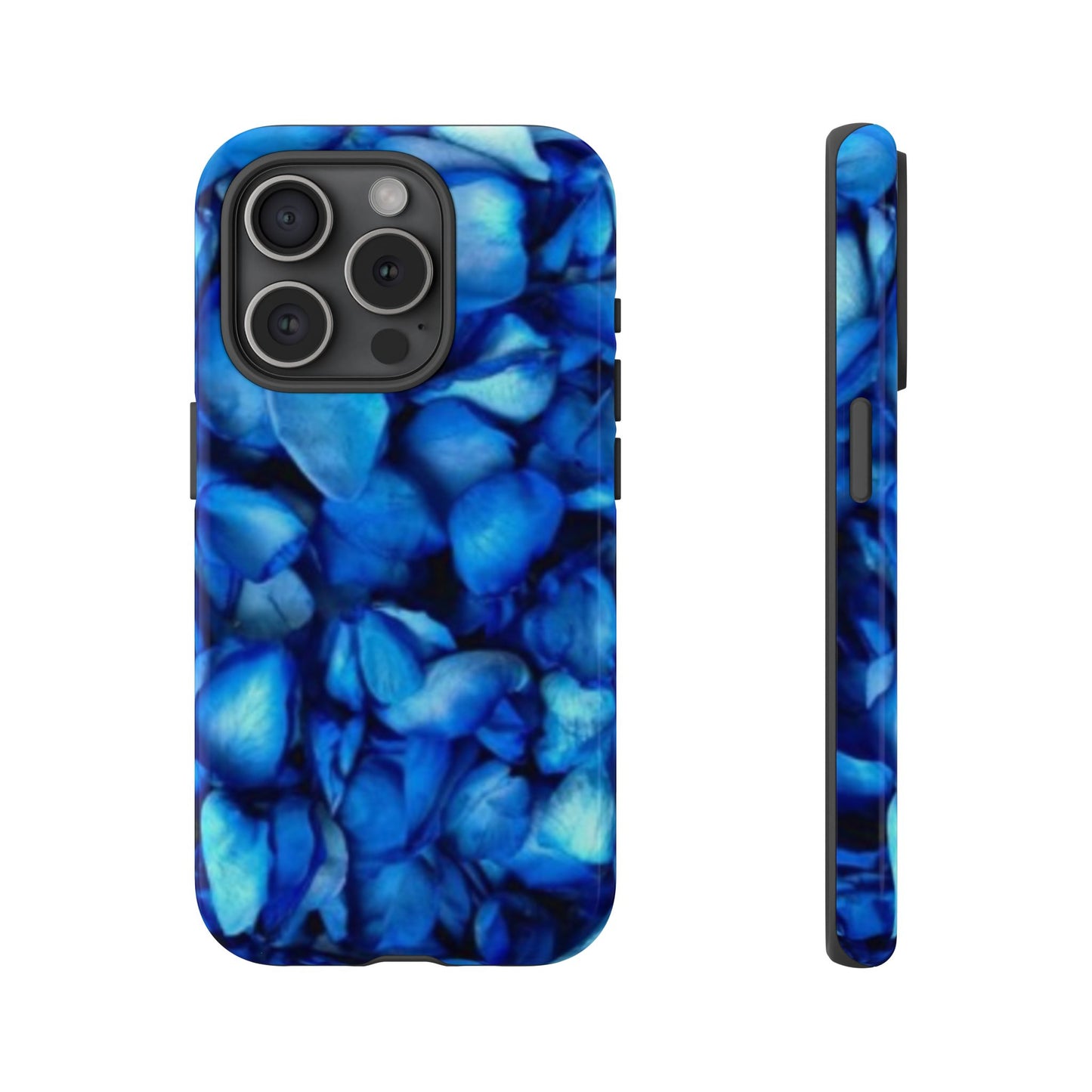 Blue Petals Tough Phone Case