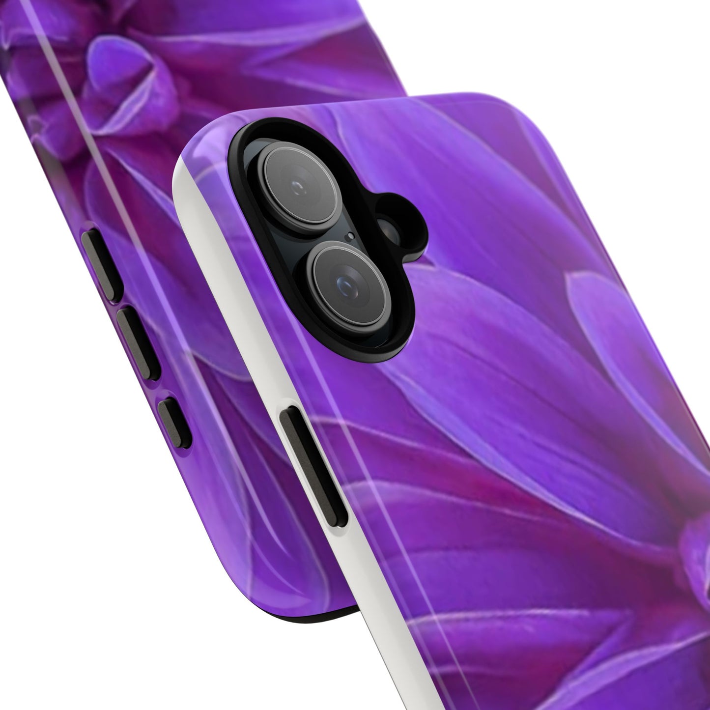 Purple Dahlia Tough Phone Case