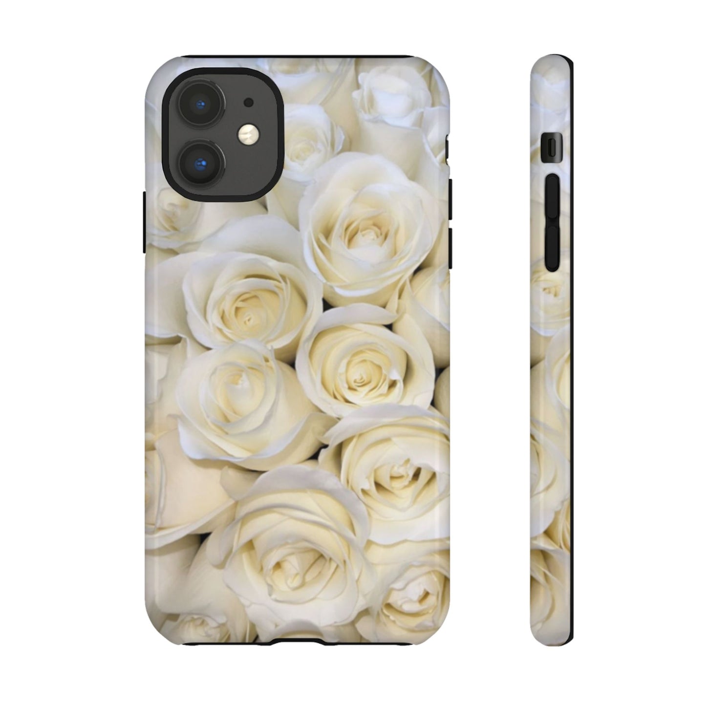 White Roses Tough Phone Case