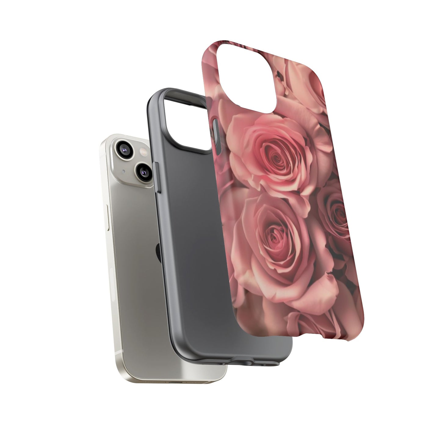 Pink Roses Tough Phone Case