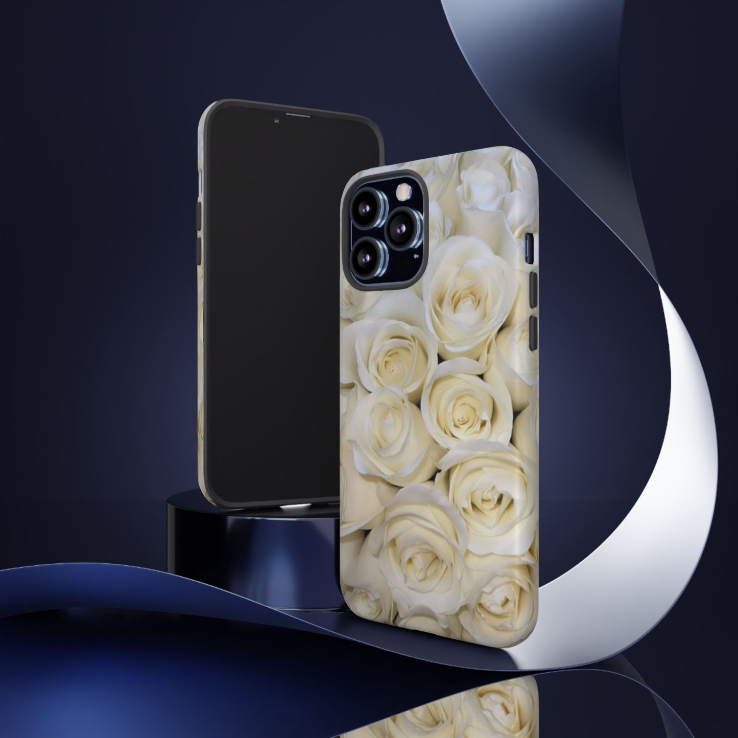 White Roses Tough Phone Case