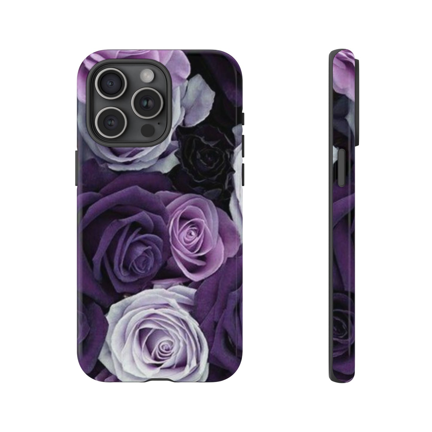 Purple Roses Tough Phone Case