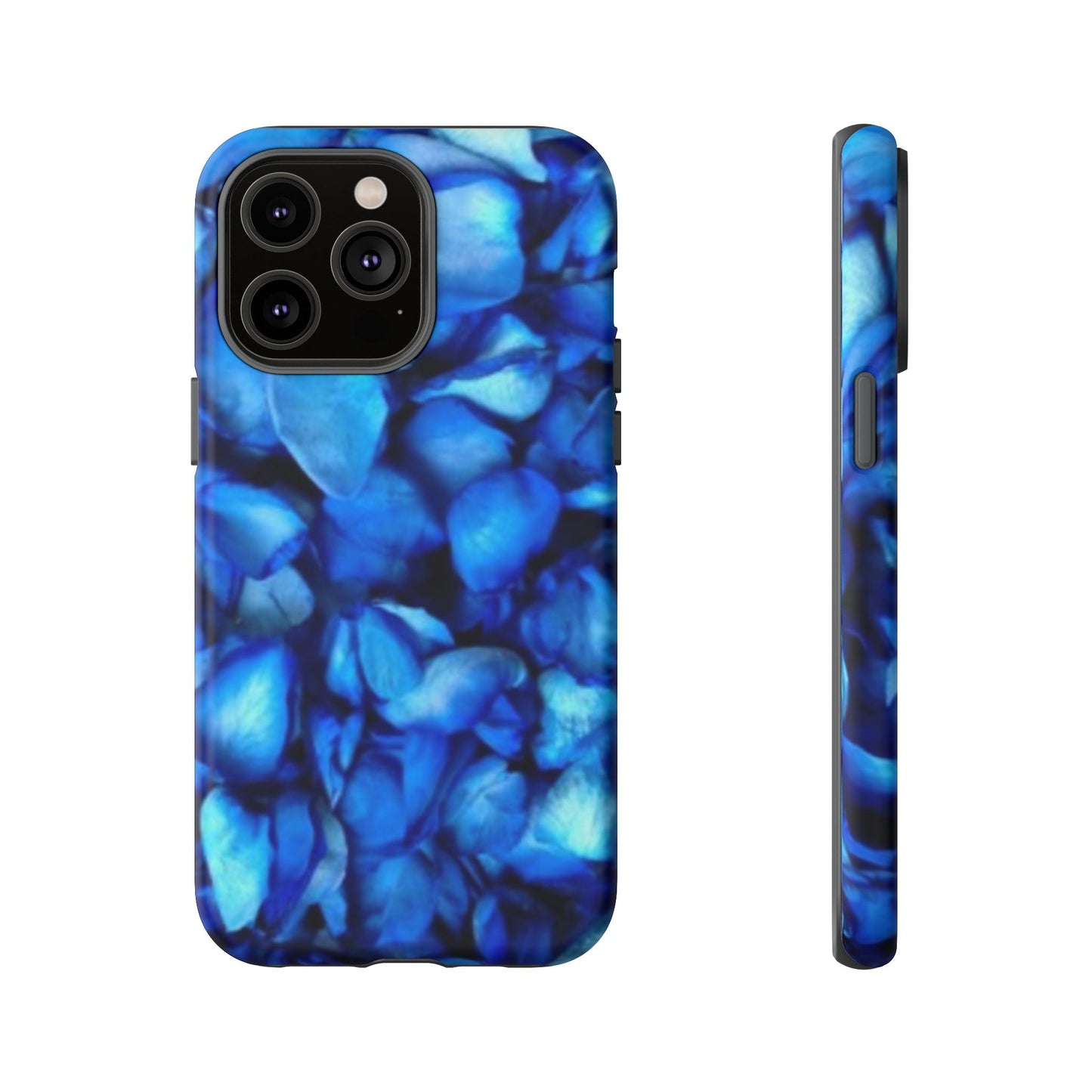 Blue Petals Tough Phone Case