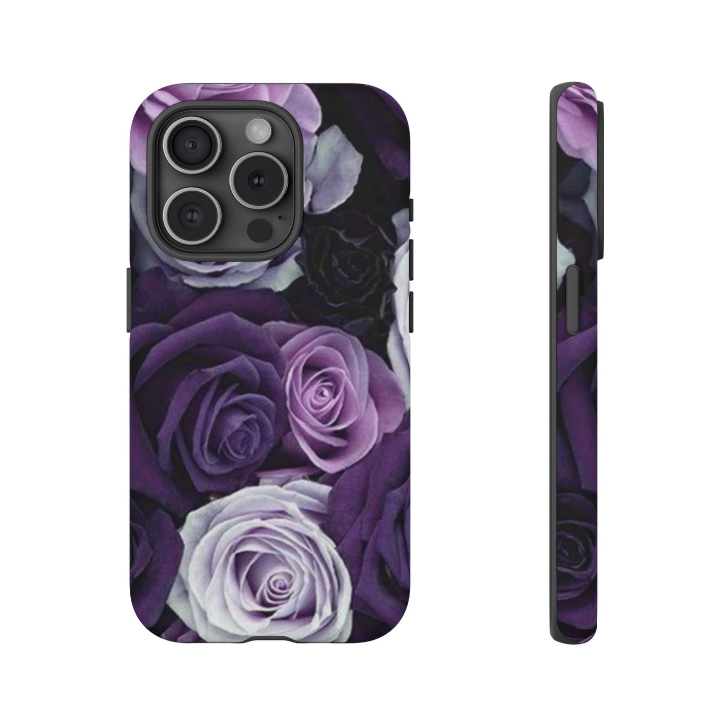 Purple Roses Tough Phone Case