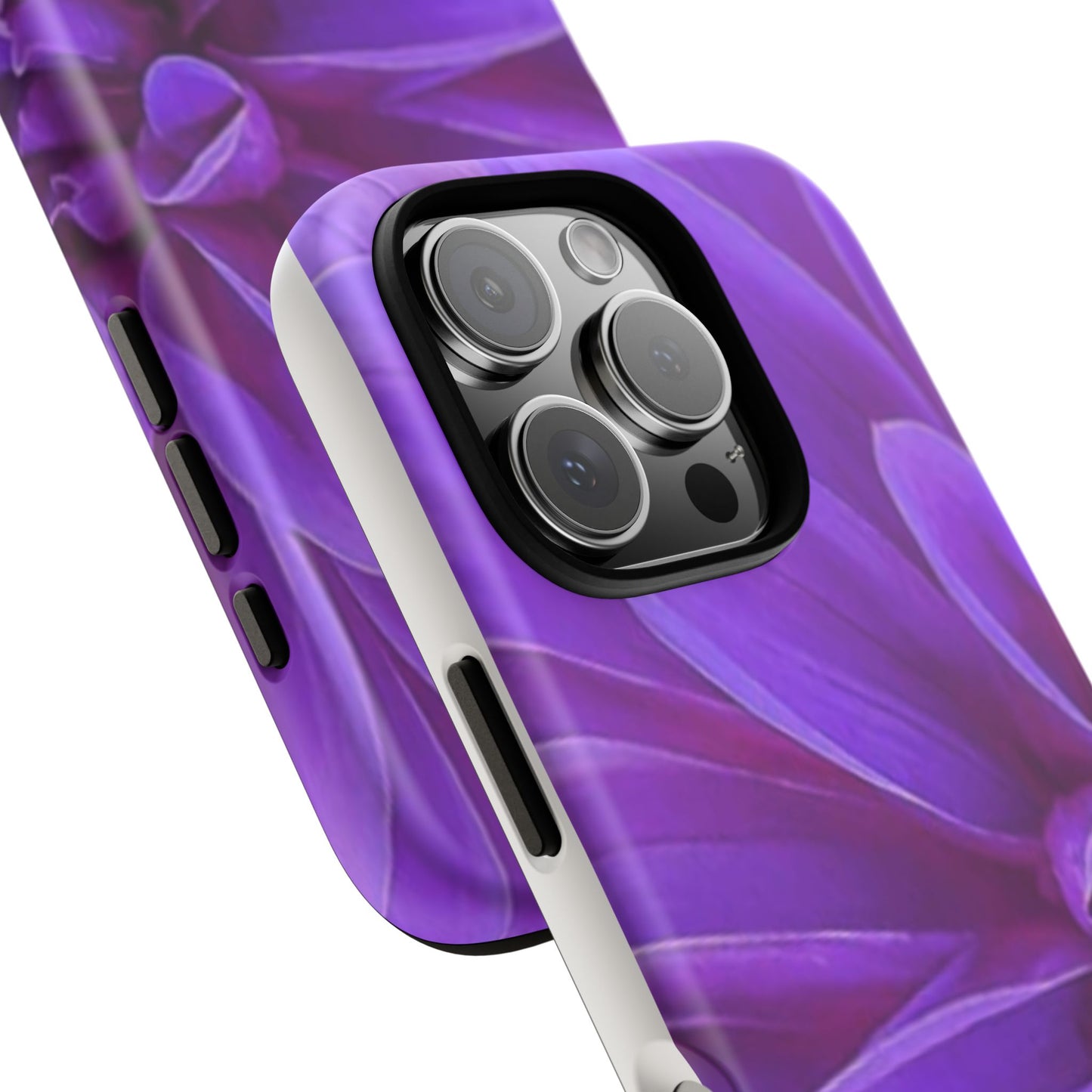 Purple Dahlia Tough Phone Case