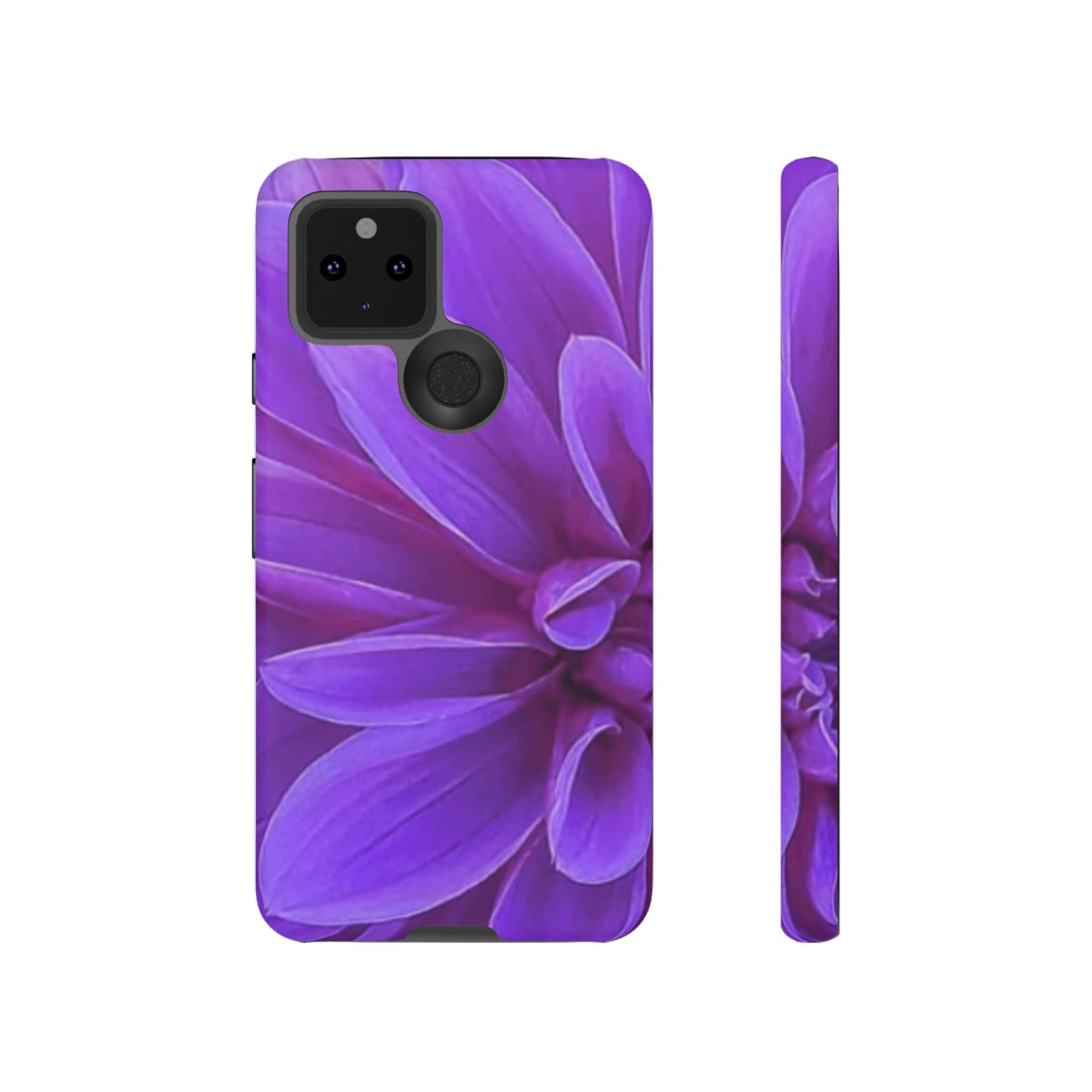 Purple Dahlia Tough Phone Case