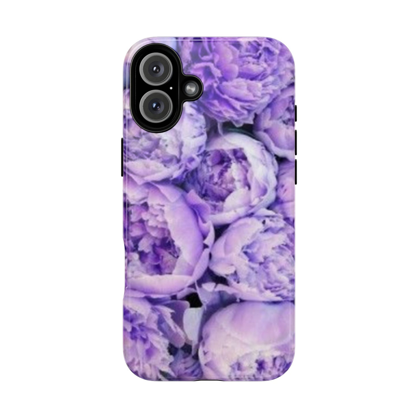 Purple Peony Tough Phone Case