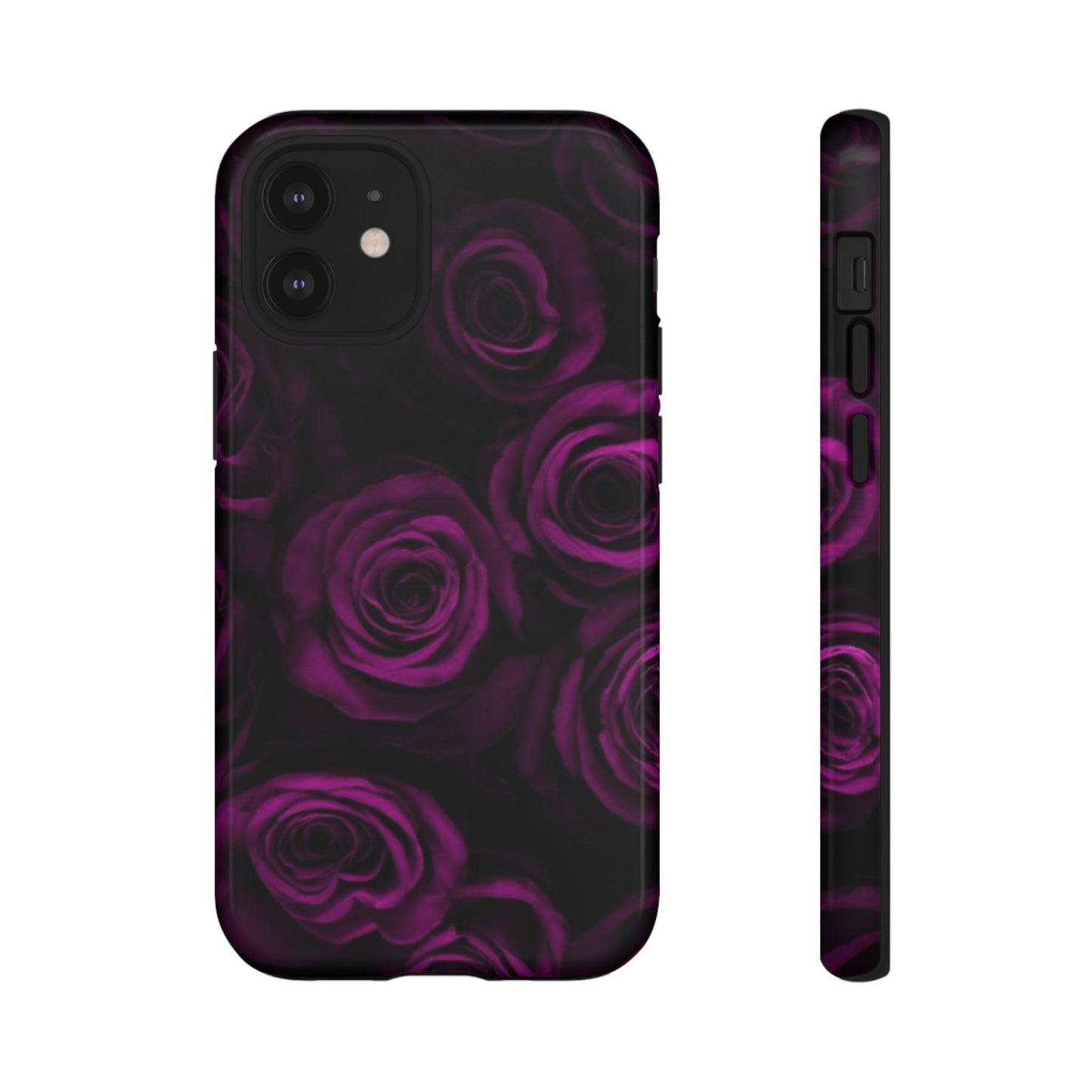 Dark Purple Roses Phone Tough Case