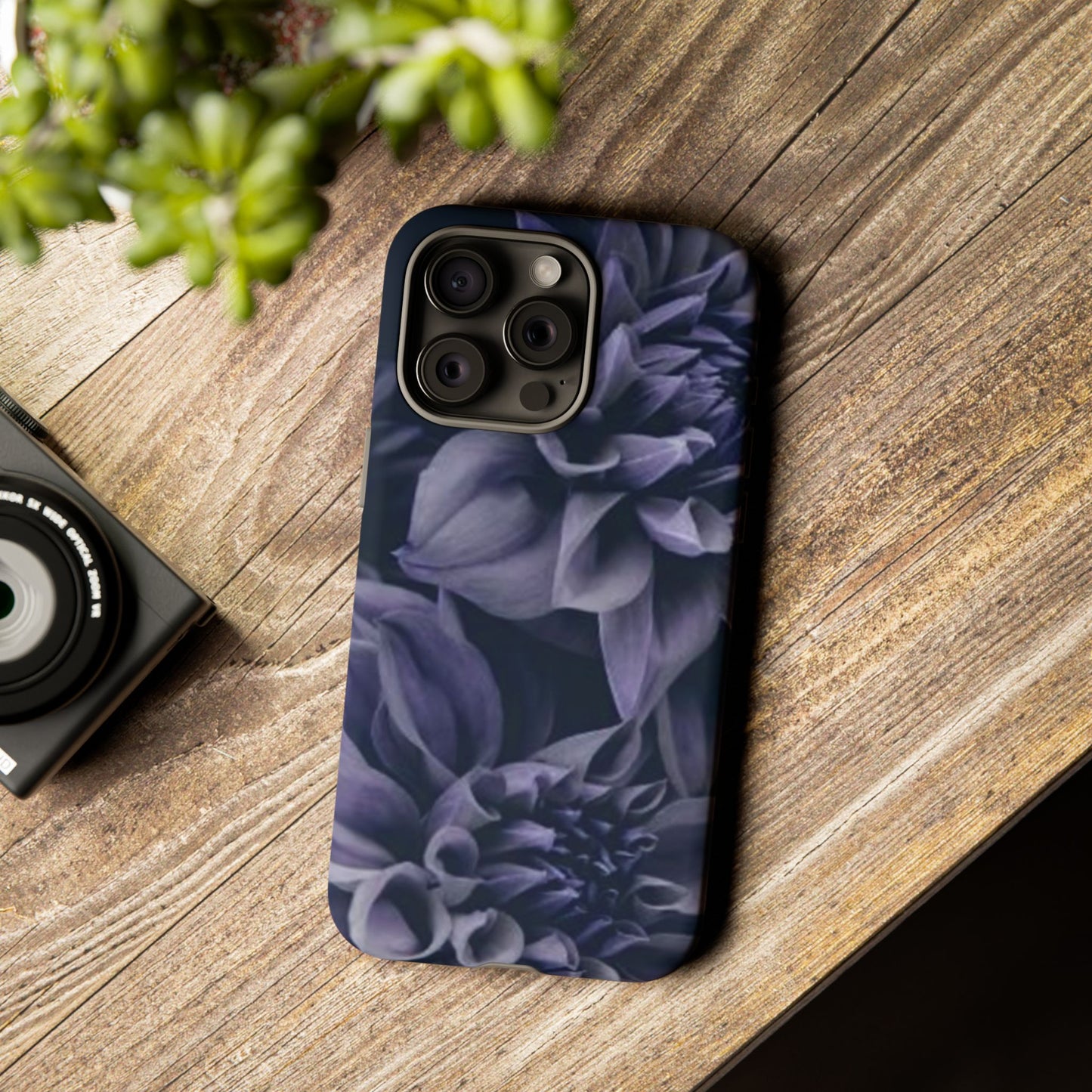 Blue Dahlia Phone Tough Case