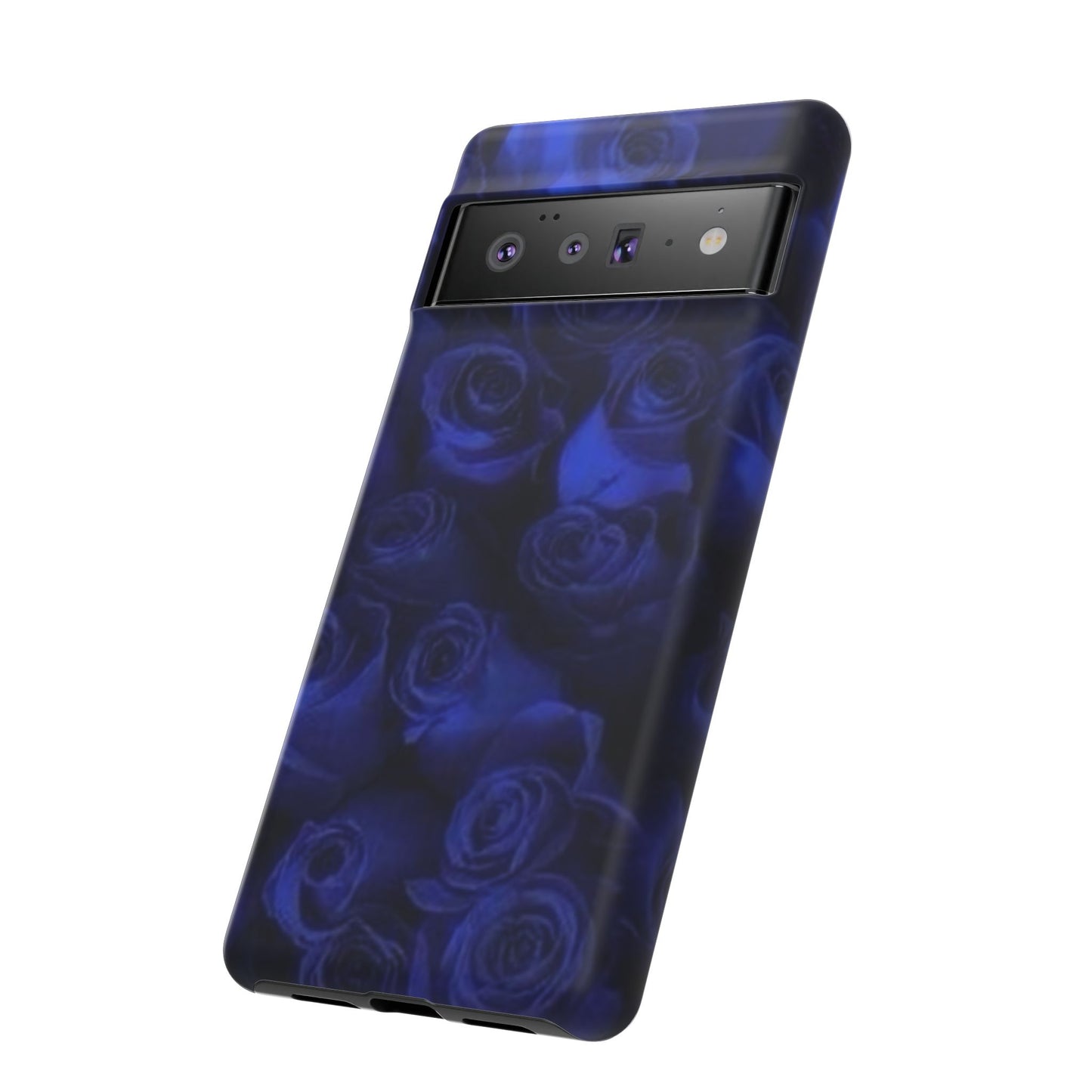 Dark Blue Roses Tough Phone Case