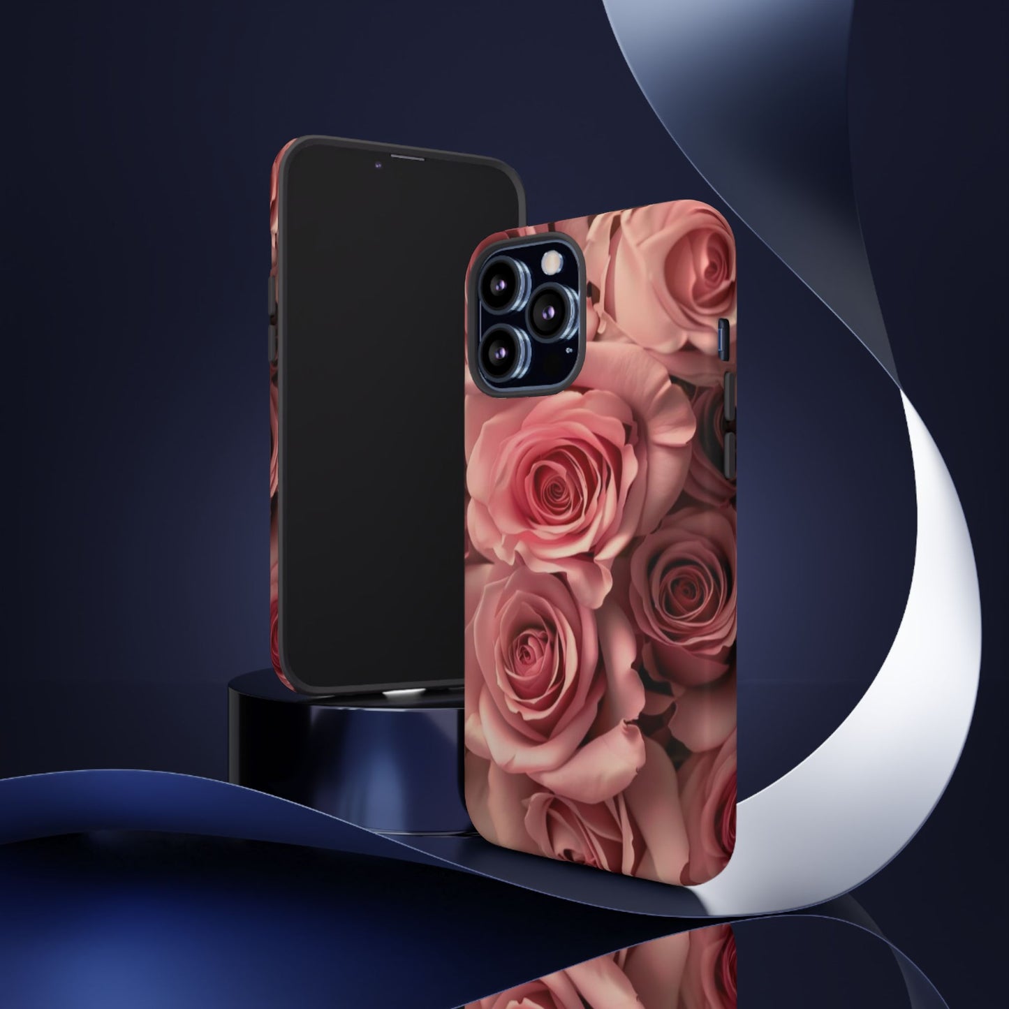 Pink Roses Tough Phone Case