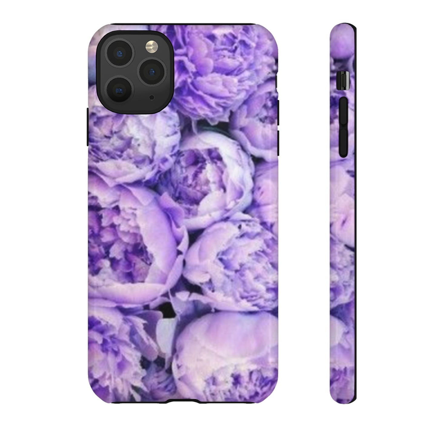 Purple Peony Tough Phone Case