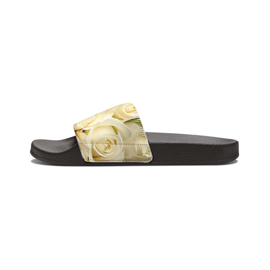 White Roses Floral Design with Removable Straps