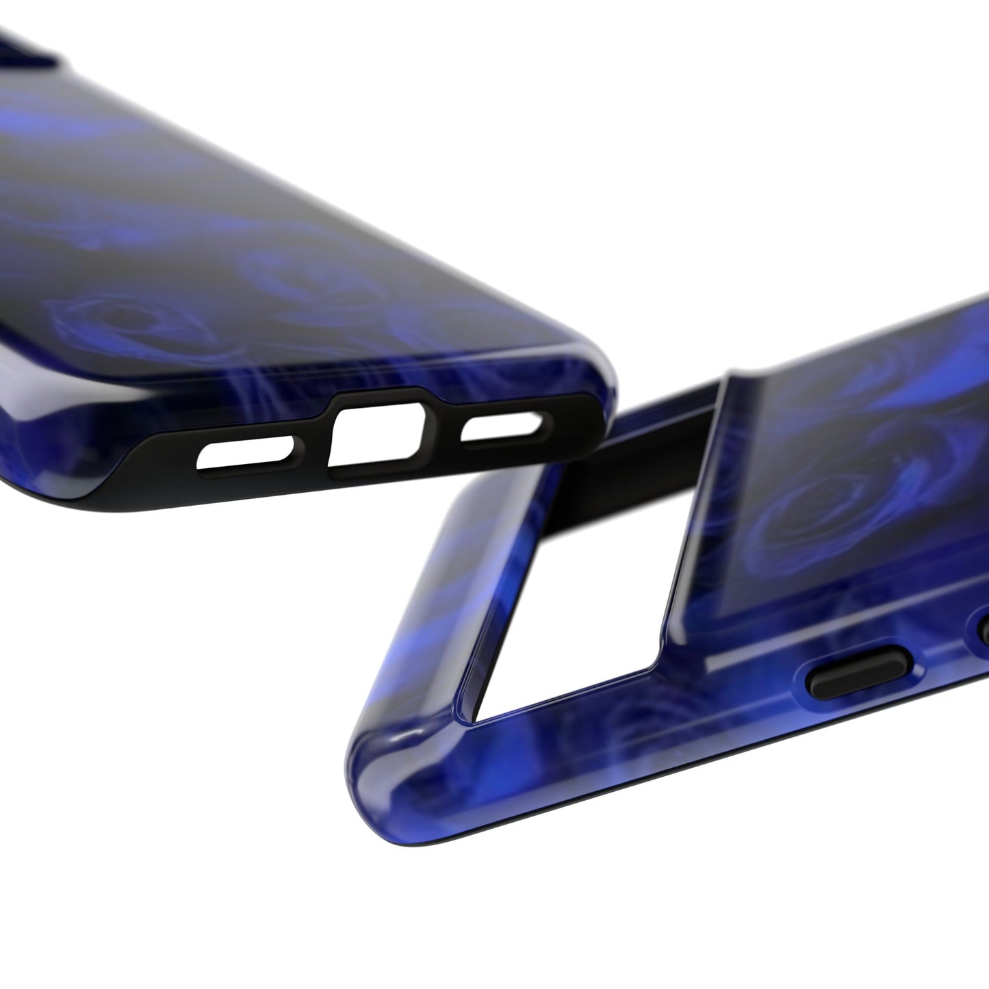 Dark Blue Roses Tough Phone Case
