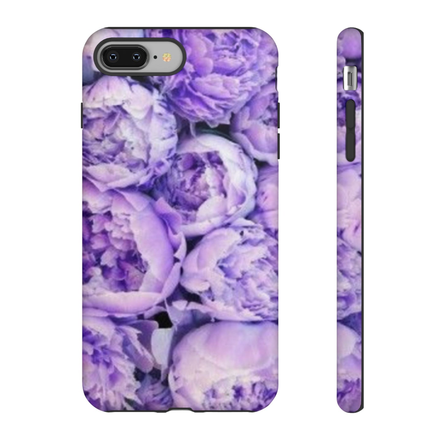 Purple Peony Tough Phone Case